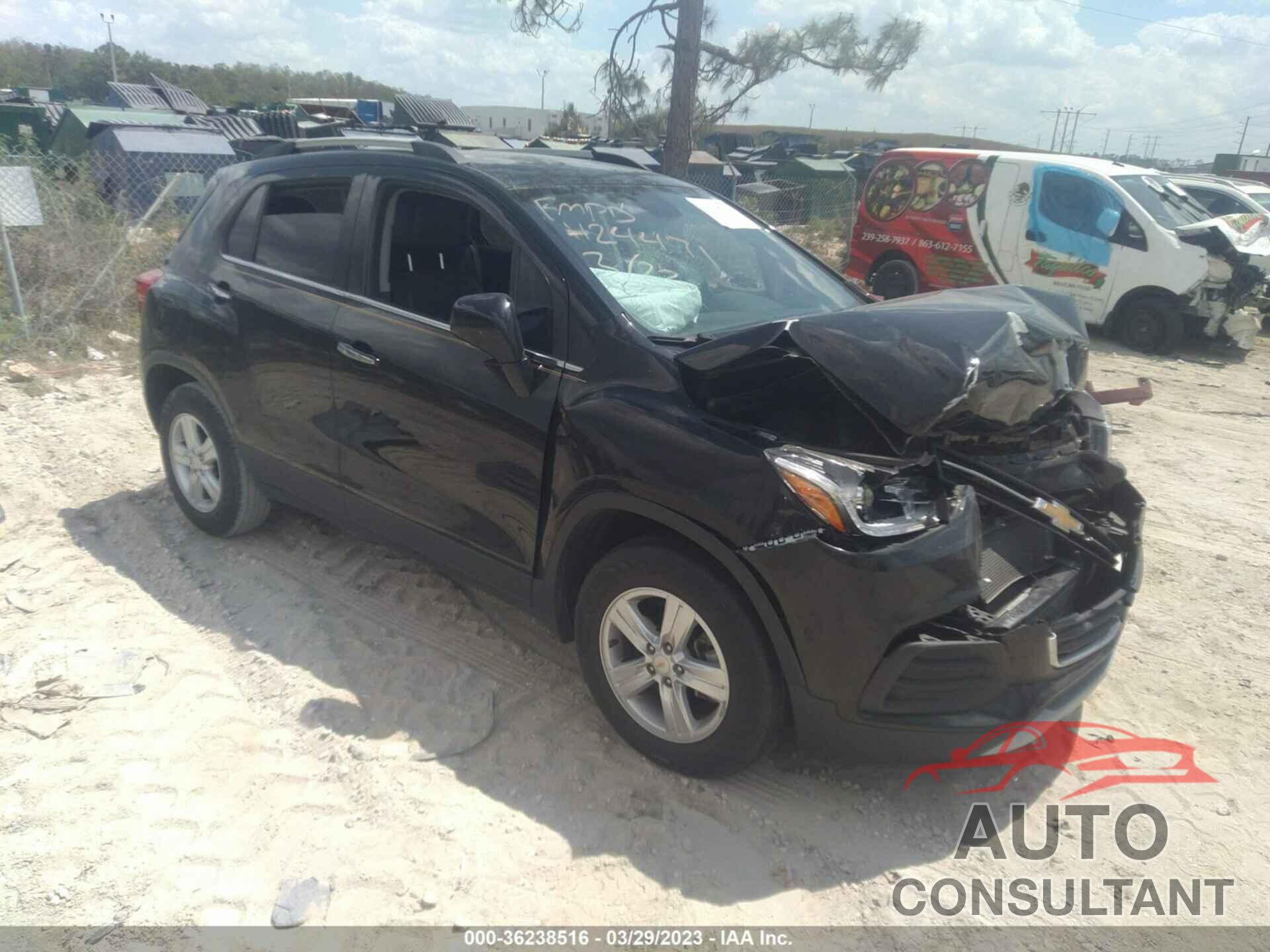 CHEVROLET TRAX 2020 - KL7CJLSB9LB034552