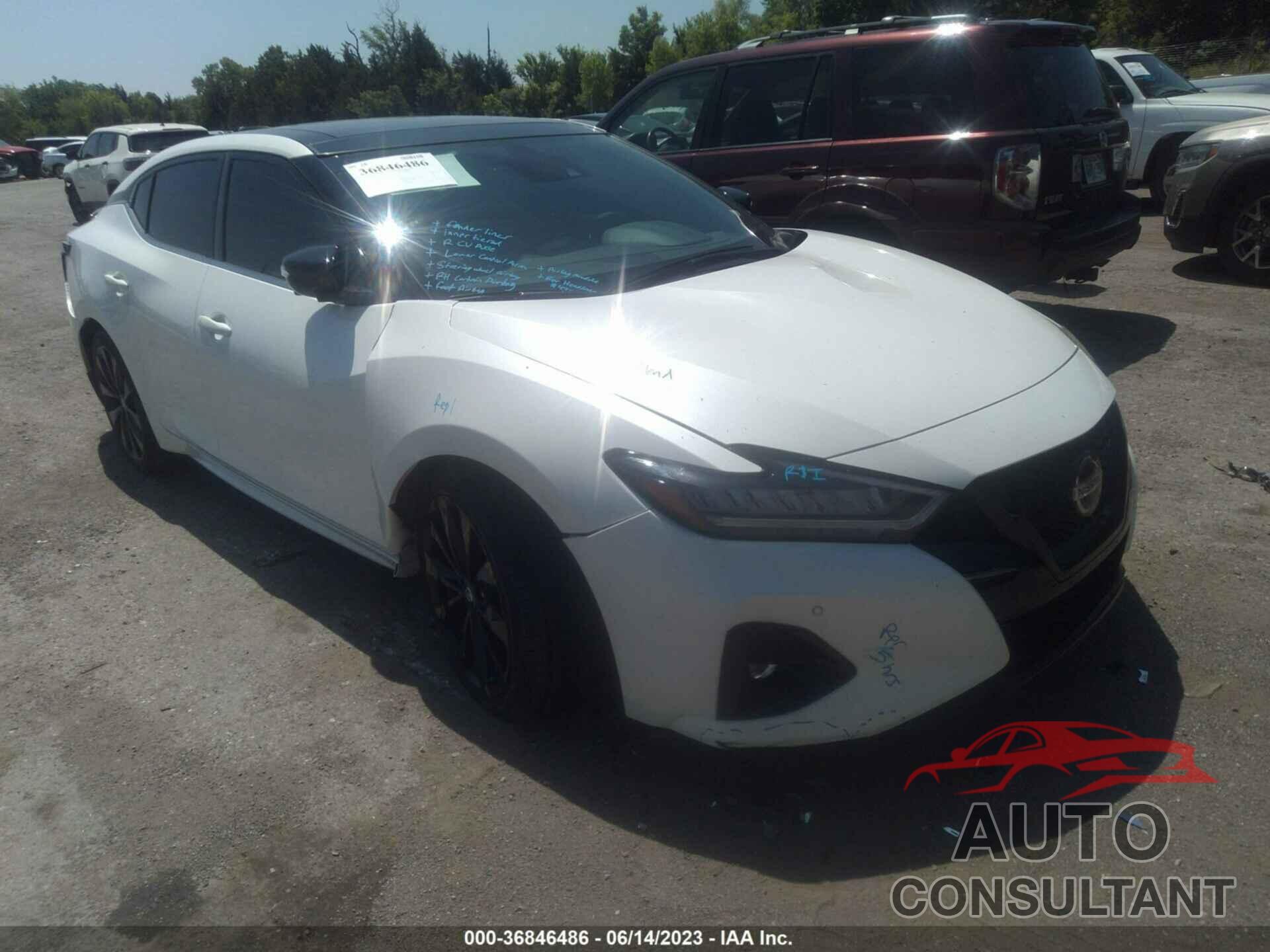 NISSAN MAXIMA 2022 - 1N4AA6EVXNC508111