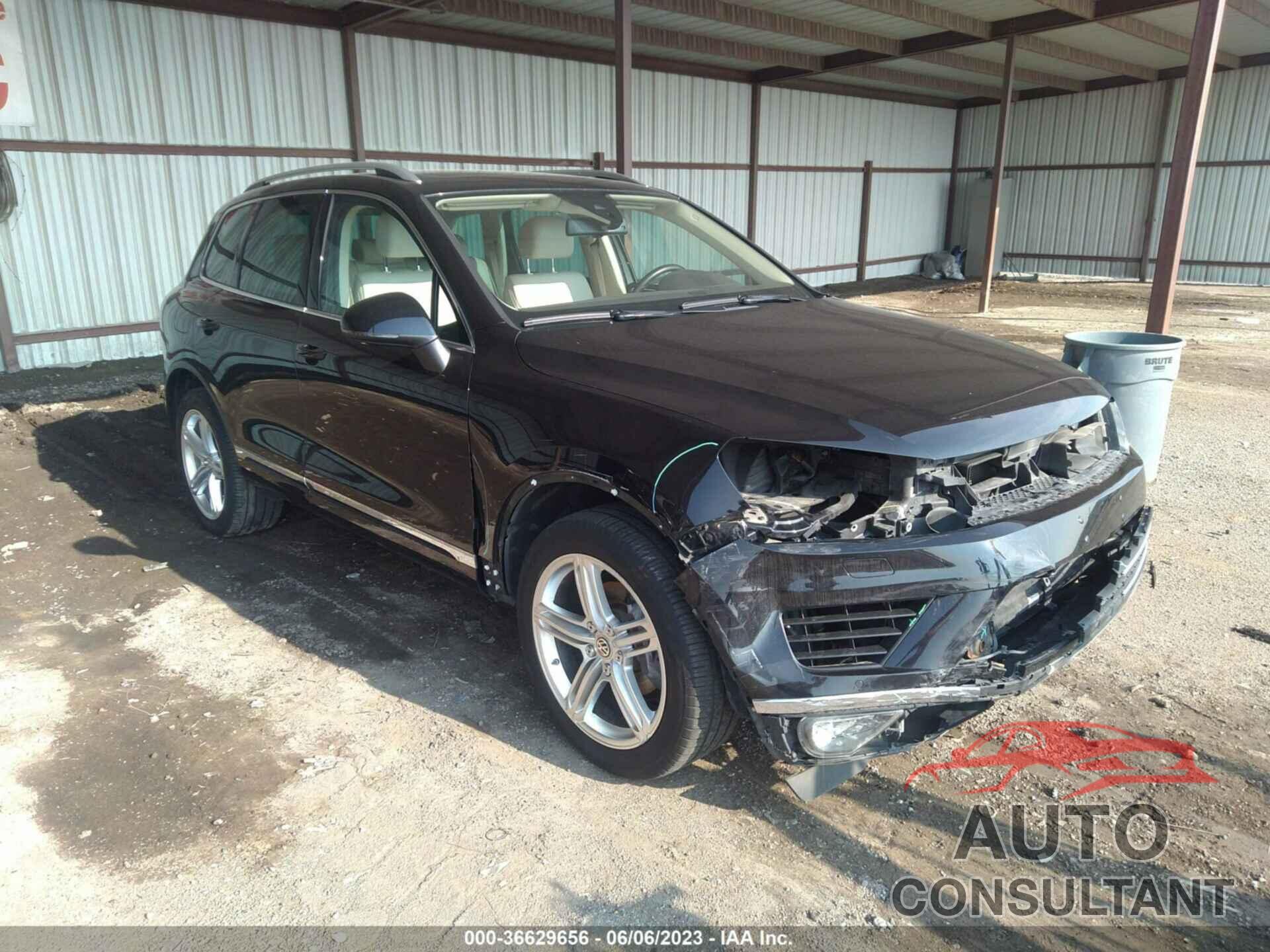 VOLKSWAGEN TOUAREG 2016 - WVGEF9BP6GD012722