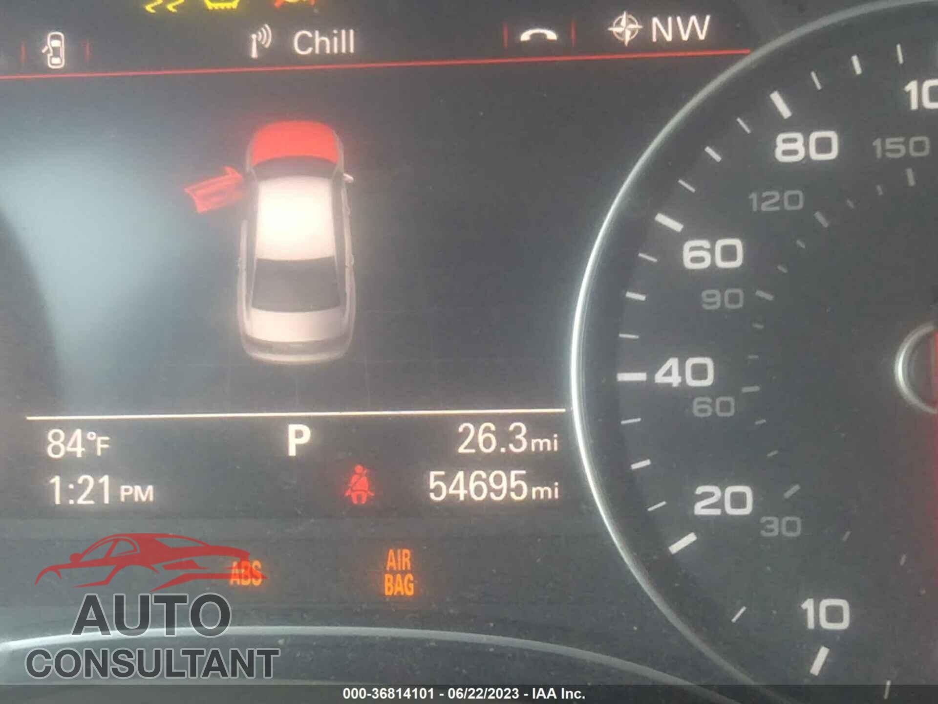 AUDI A6 2016 - WAUGFAFC6GN154288