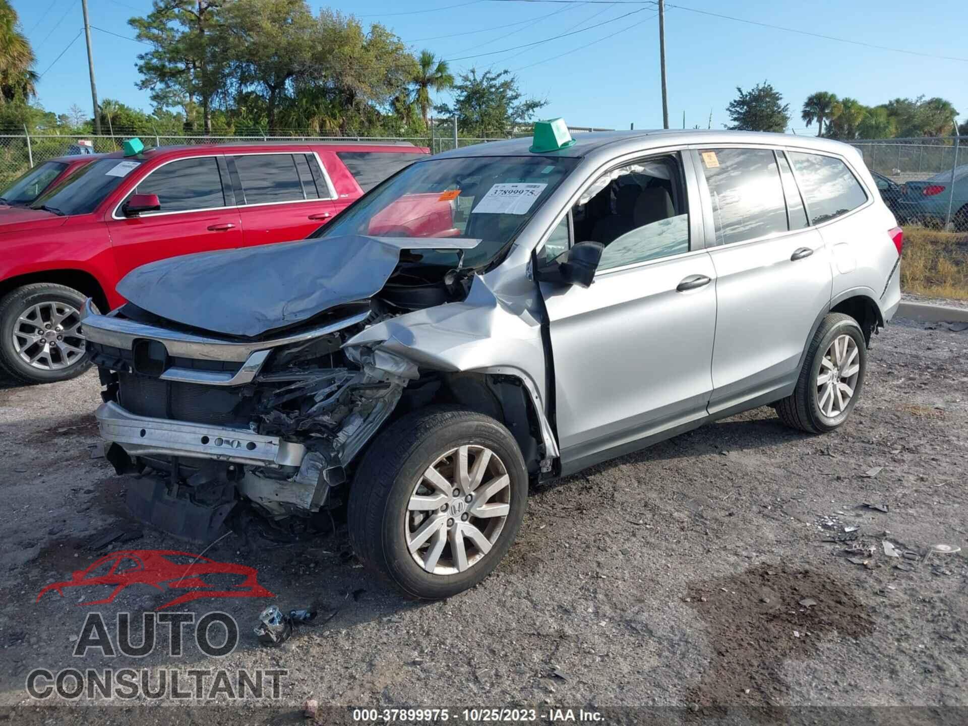 HONDA PILOT 2019 - 5FNYF6H14KB008429