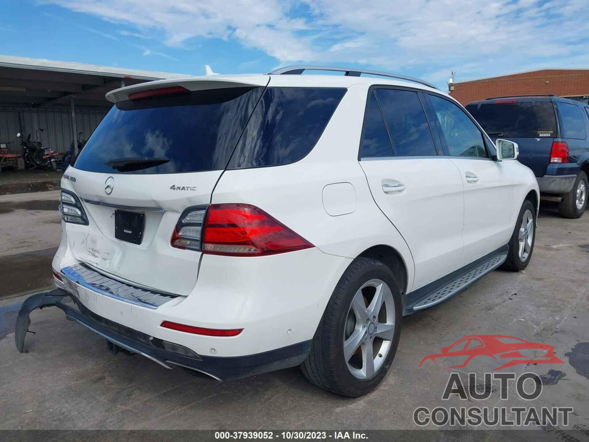 MERCEDES-BENZ GLE 2017 - 4JGDA5HBXHA870566