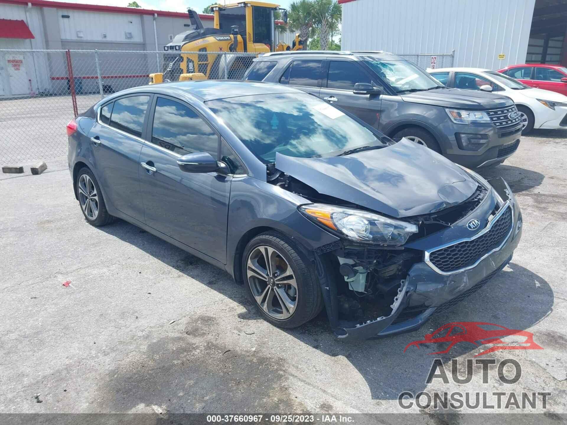 KIA FORTE 2016 - KNAFX4A83G5544939