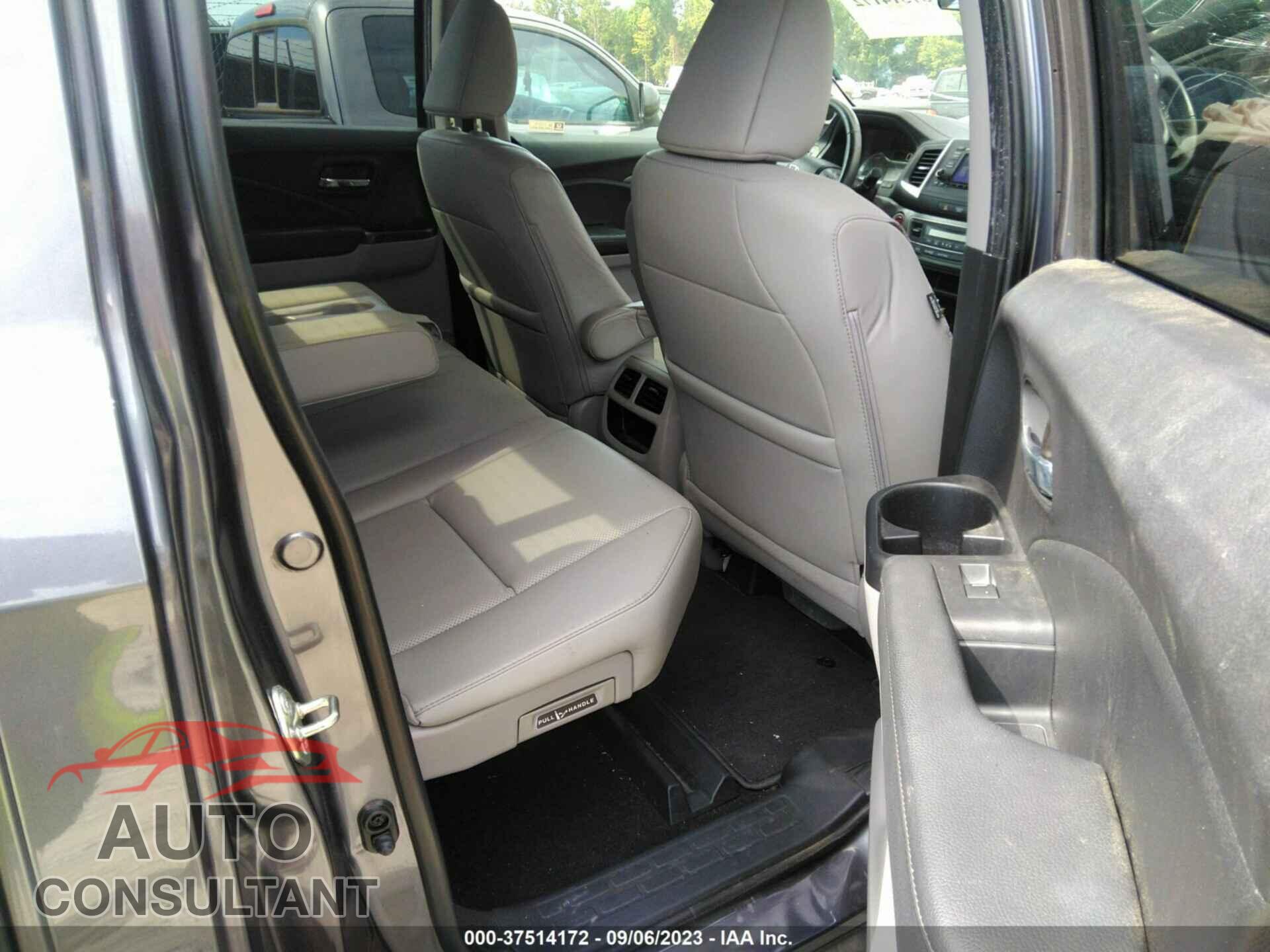 HONDA RIDGELINE 2019 - 5FPYK3F53KB041123