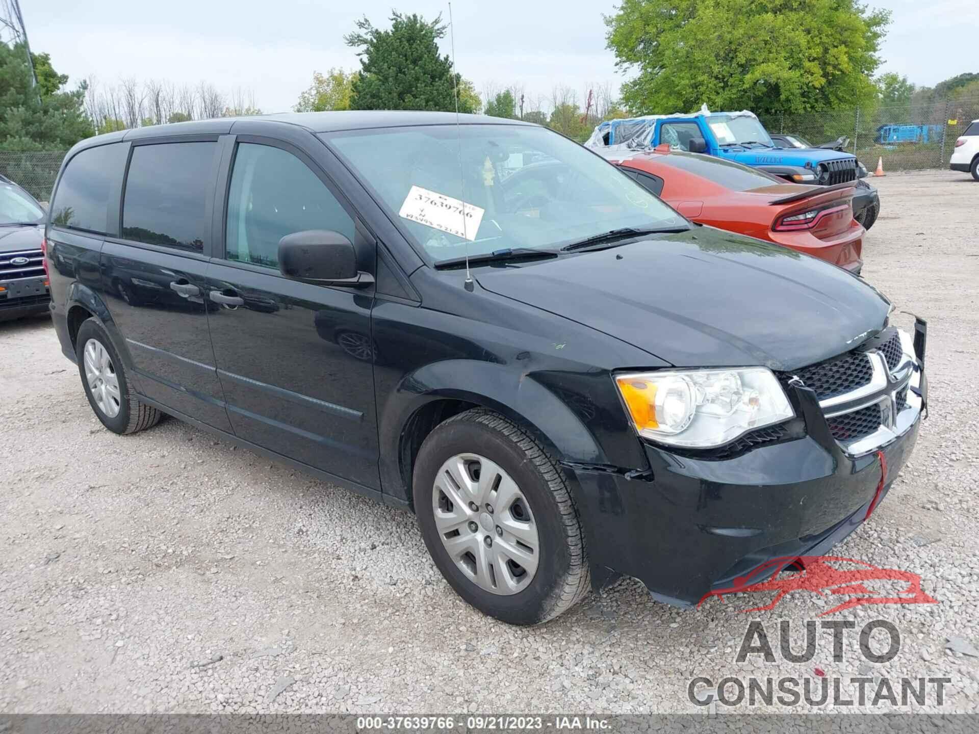 DODGE GRAND CARAVAN 2016 - 2C4RDGBG5GR385912