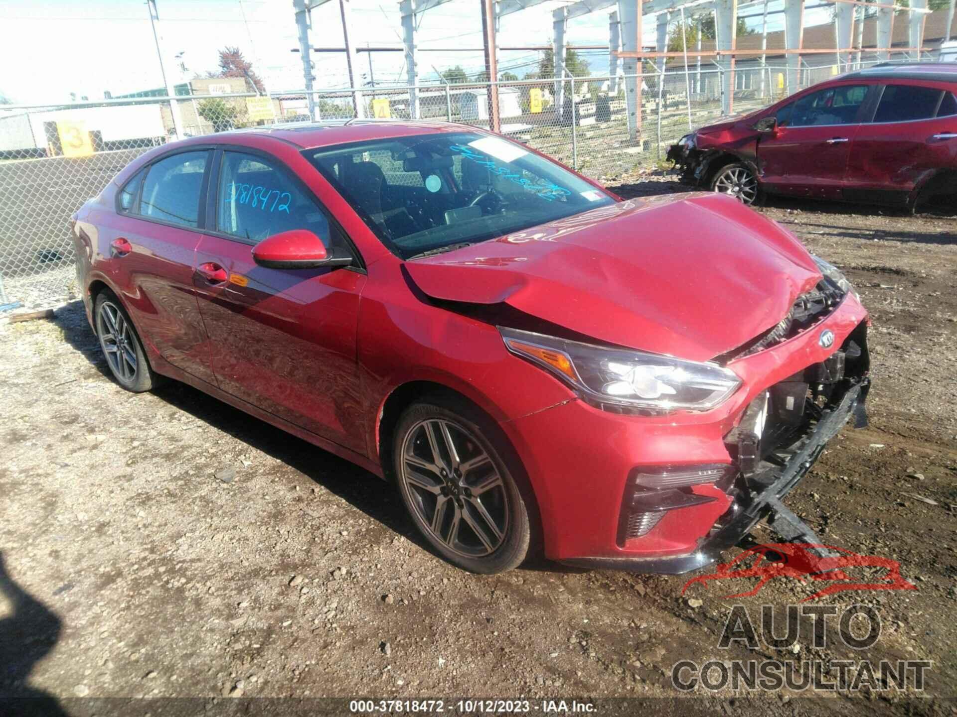 KIA FORTE 2019 - 3KPF34AD0KE025422