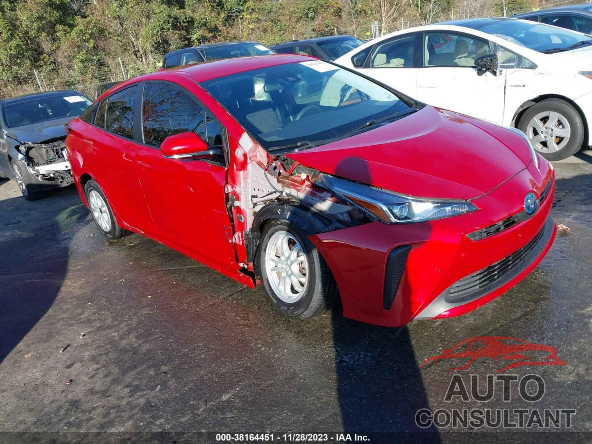 TOYOTA PRIUS 2020 - JTDKARFU2L3122687