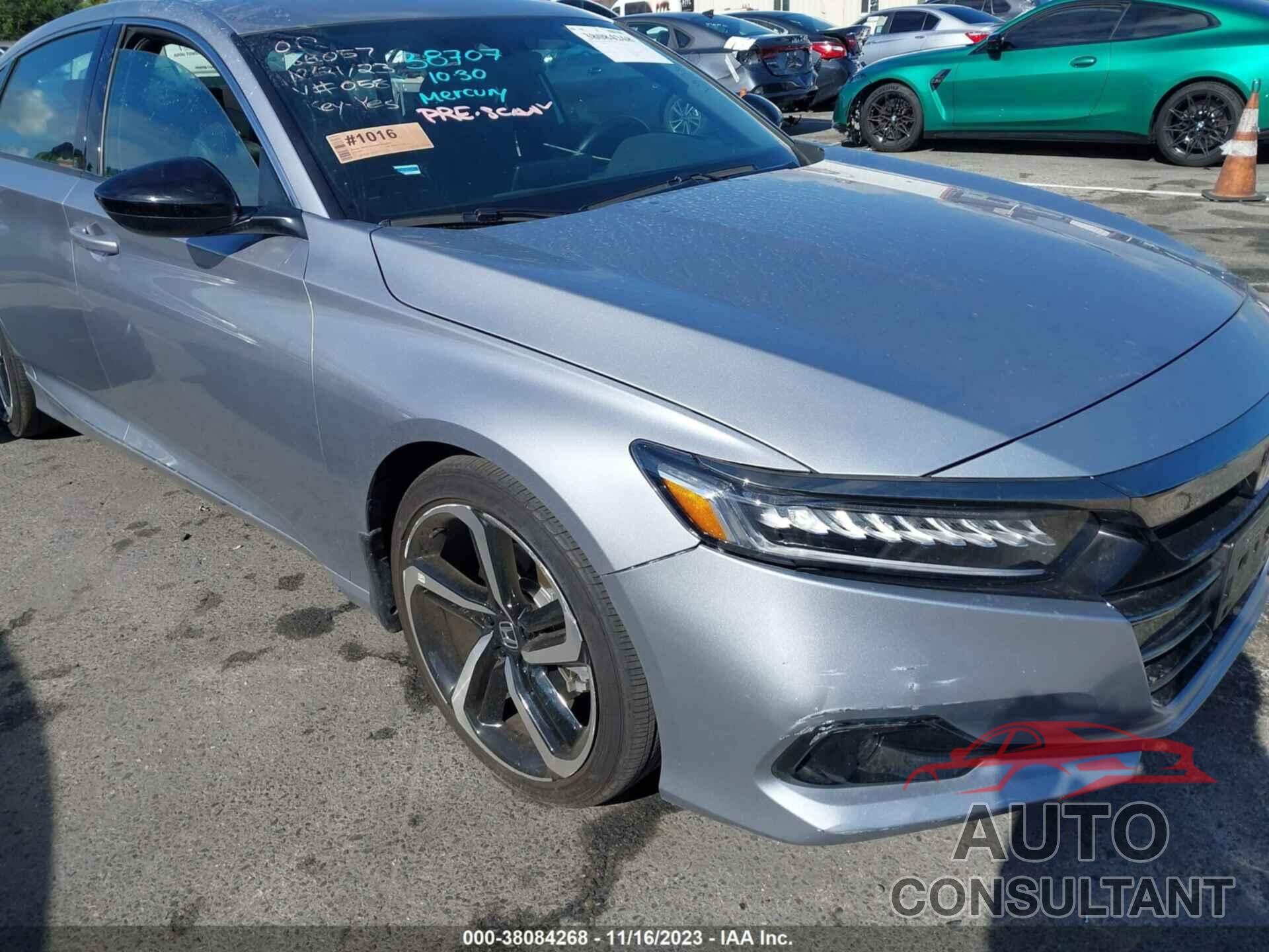 HONDA ACCORD 2022 - 1HGCV1F36NA030581