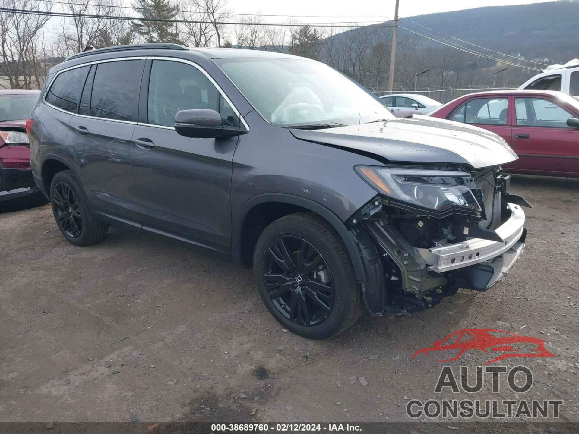 HONDA PILOT 2022 - 5FNYF6H22NB076757