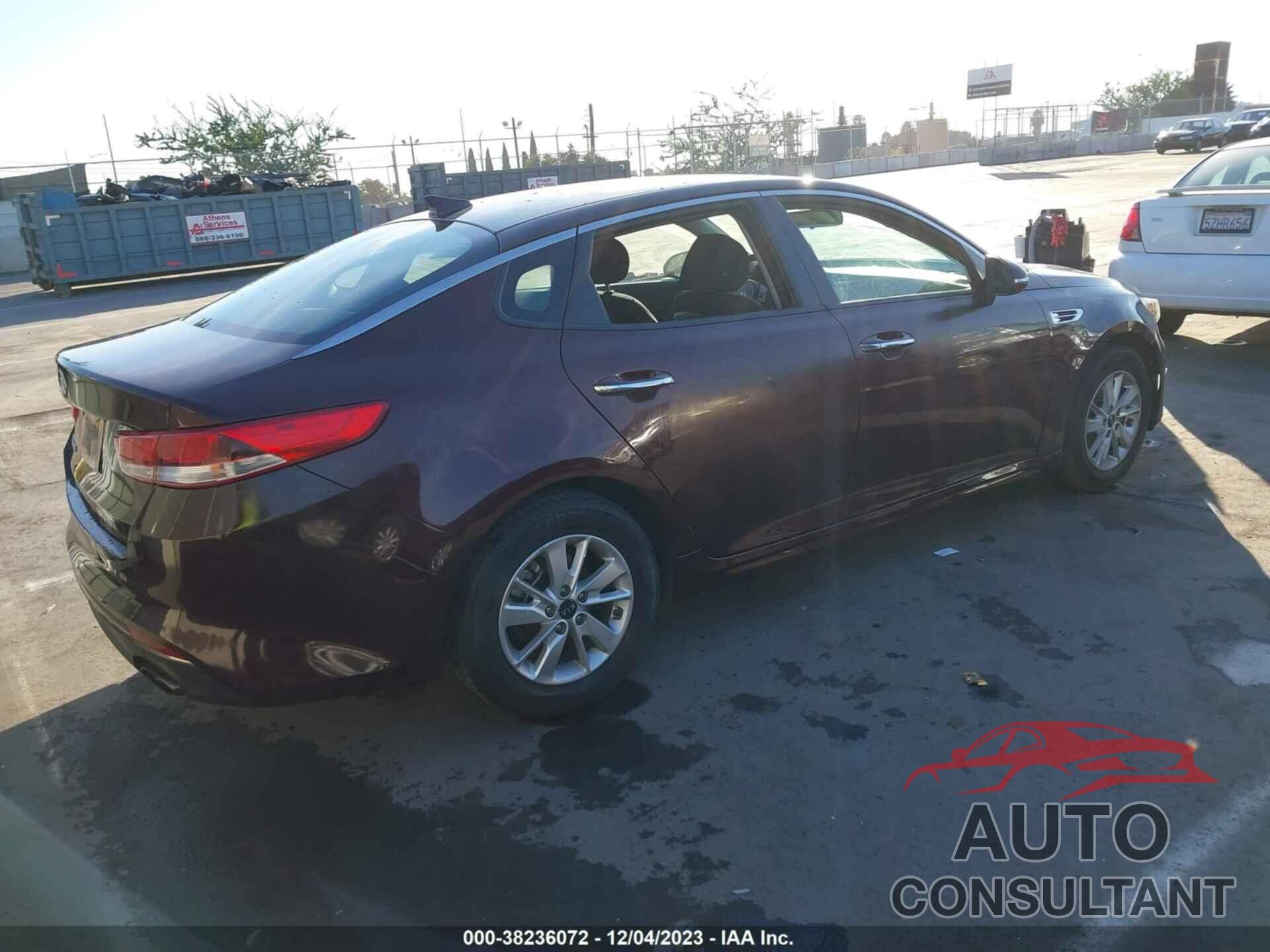 KIA OPTIMA 2017 - 5XXGT4L39HG156485