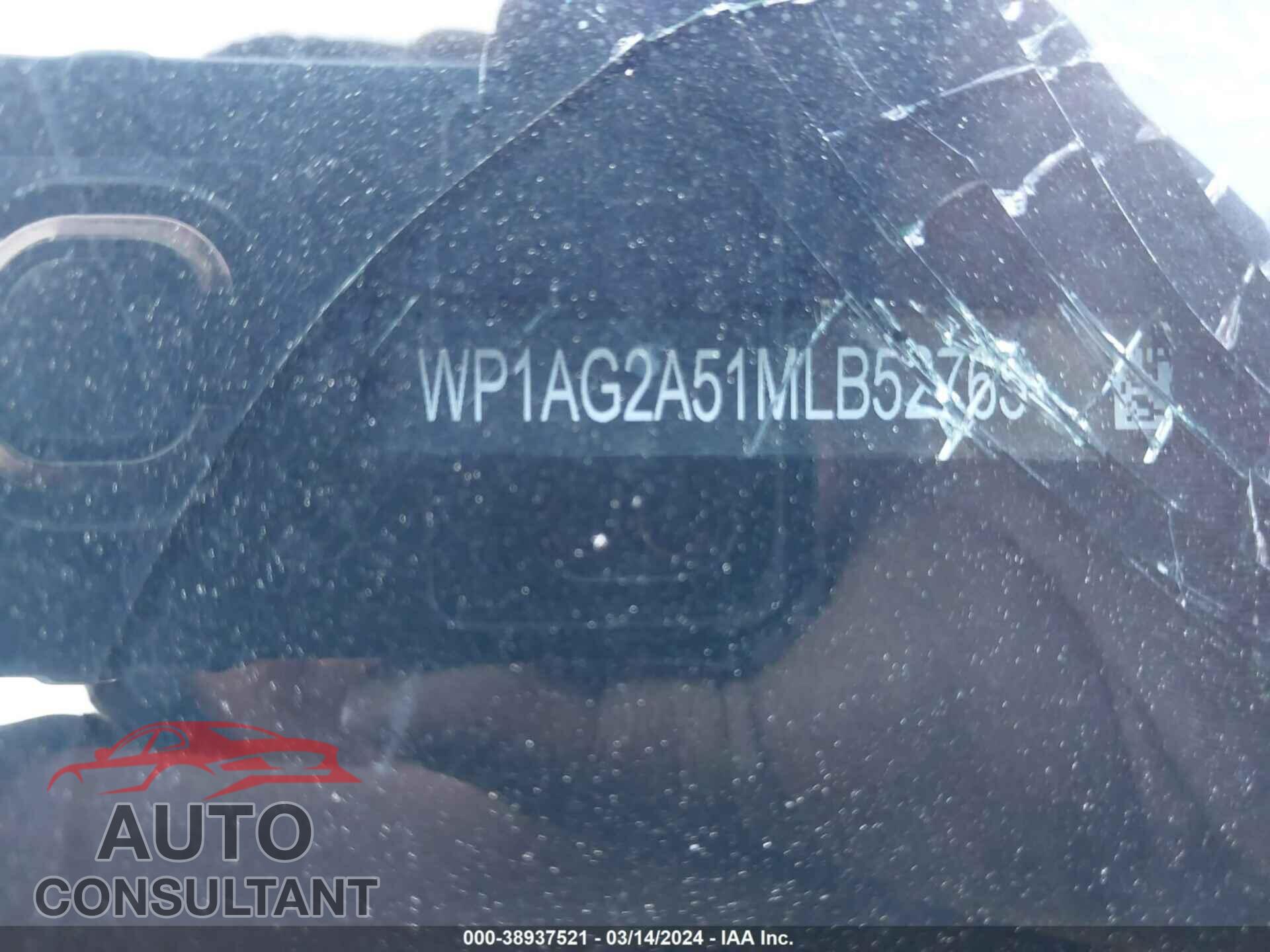 PORSCHE MACAN 2021 - WP1AG2A51MLB52765