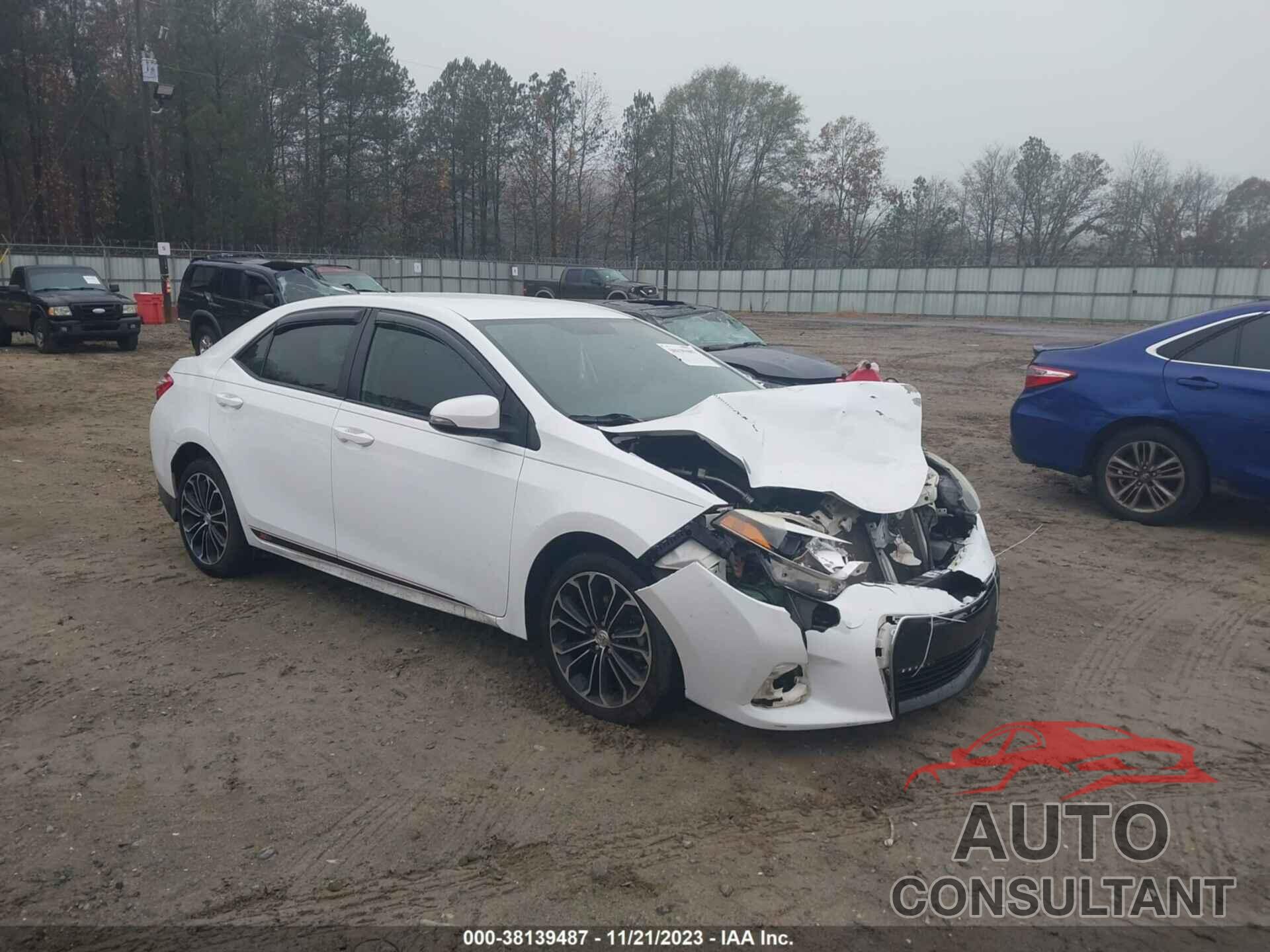 TOYOTA COROLLA 2015 - 2T1BURHE7FC296098