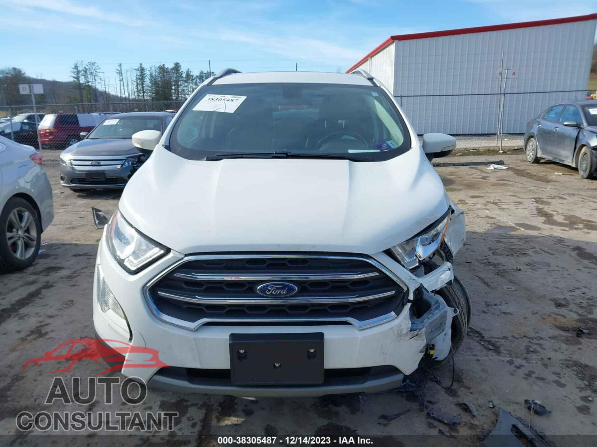 FORD ECOSPORT 2019 - MAJ6S3KL2KC281982
