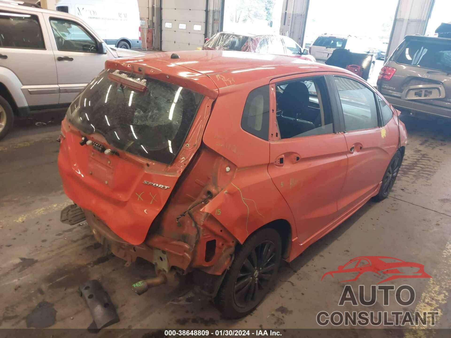 HONDA FIT 2018 - 3HGGK5H69JM713655