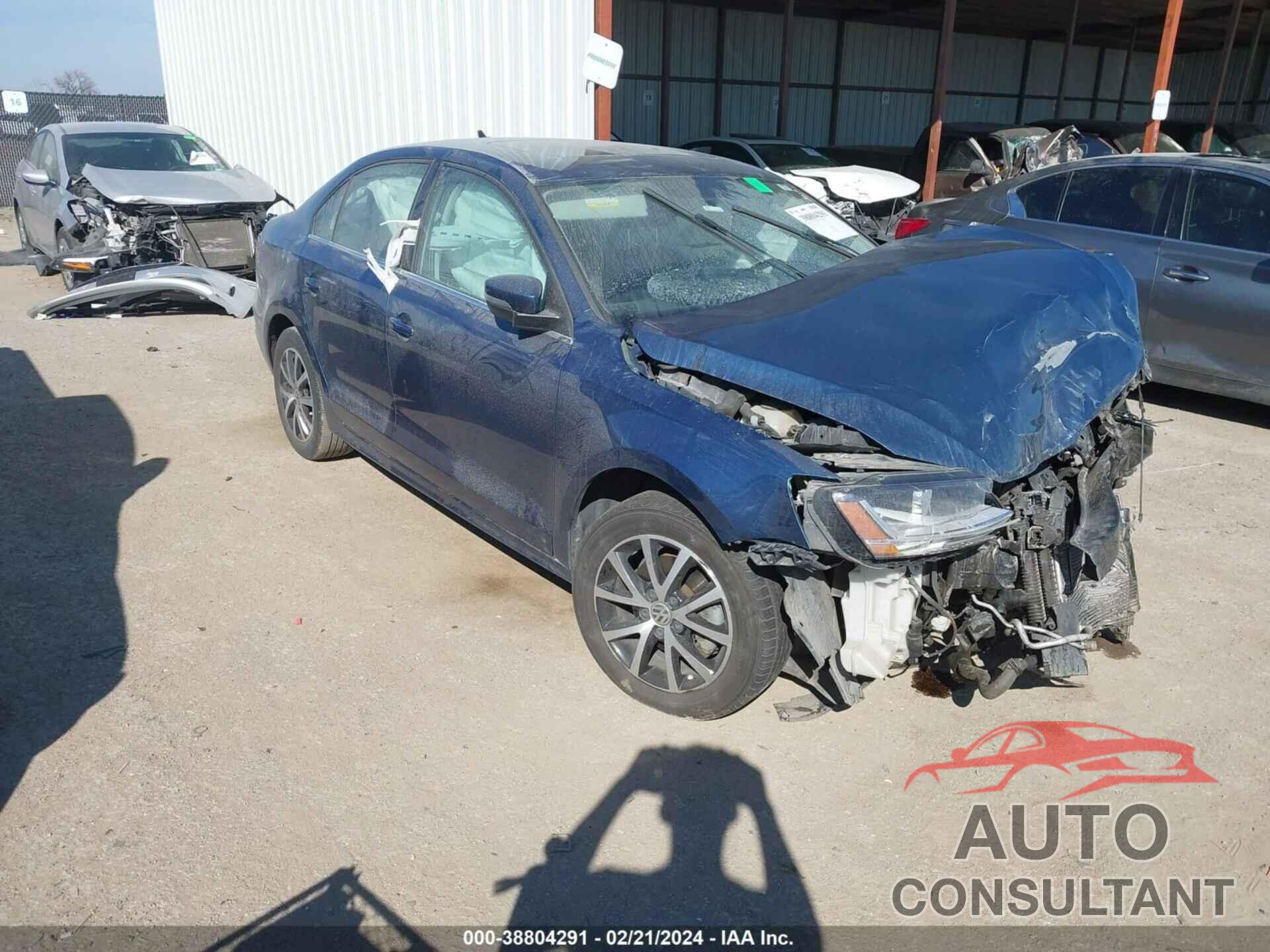 VOLKSWAGEN JETTA 2017 - 3VWDB7AJ1HM266533