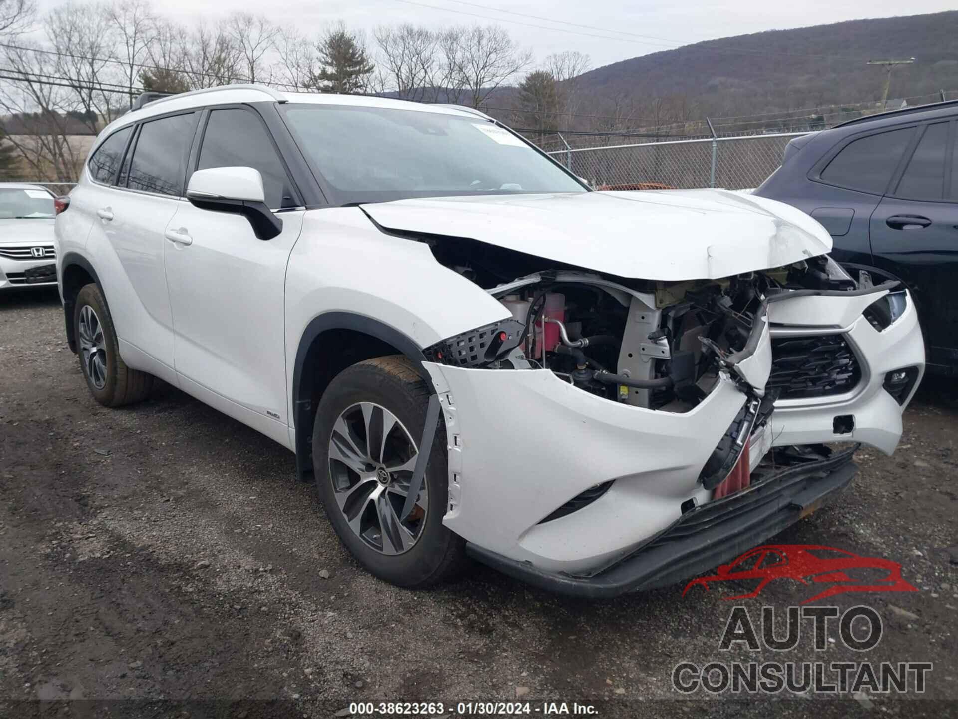 TOYOTA HIGHLANDER 2022 - 5TDGBRCH1NS544445