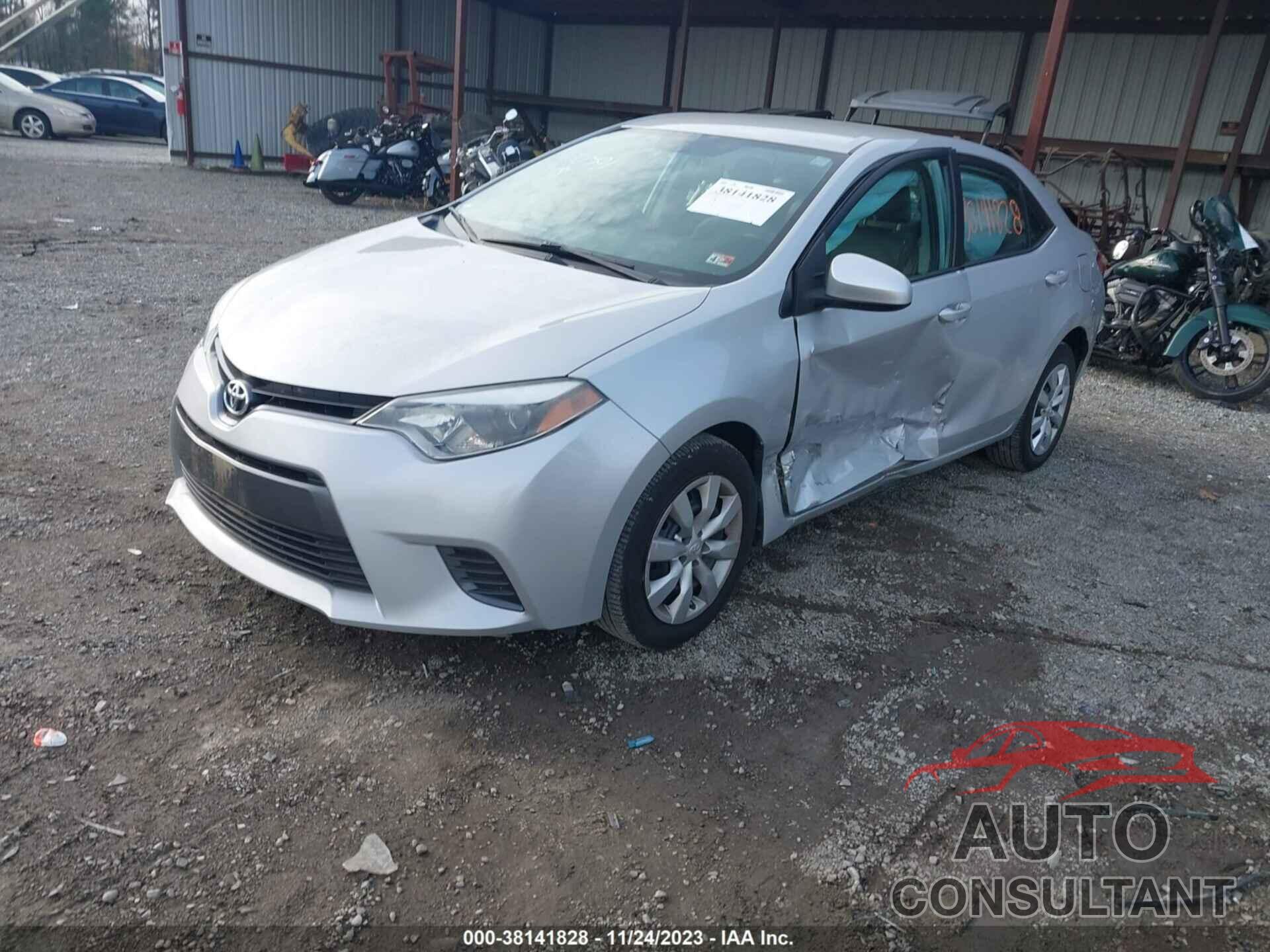 TOYOTA COROLLA 2016 - 2T1BURHE7GC636769