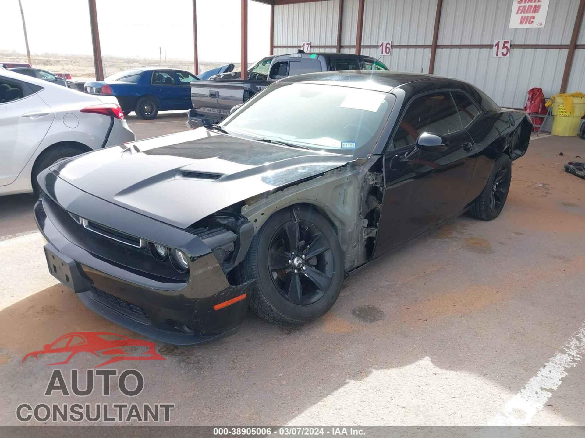 DODGE CHALLENGER 2016 - 2C3CDZAG2GH338110