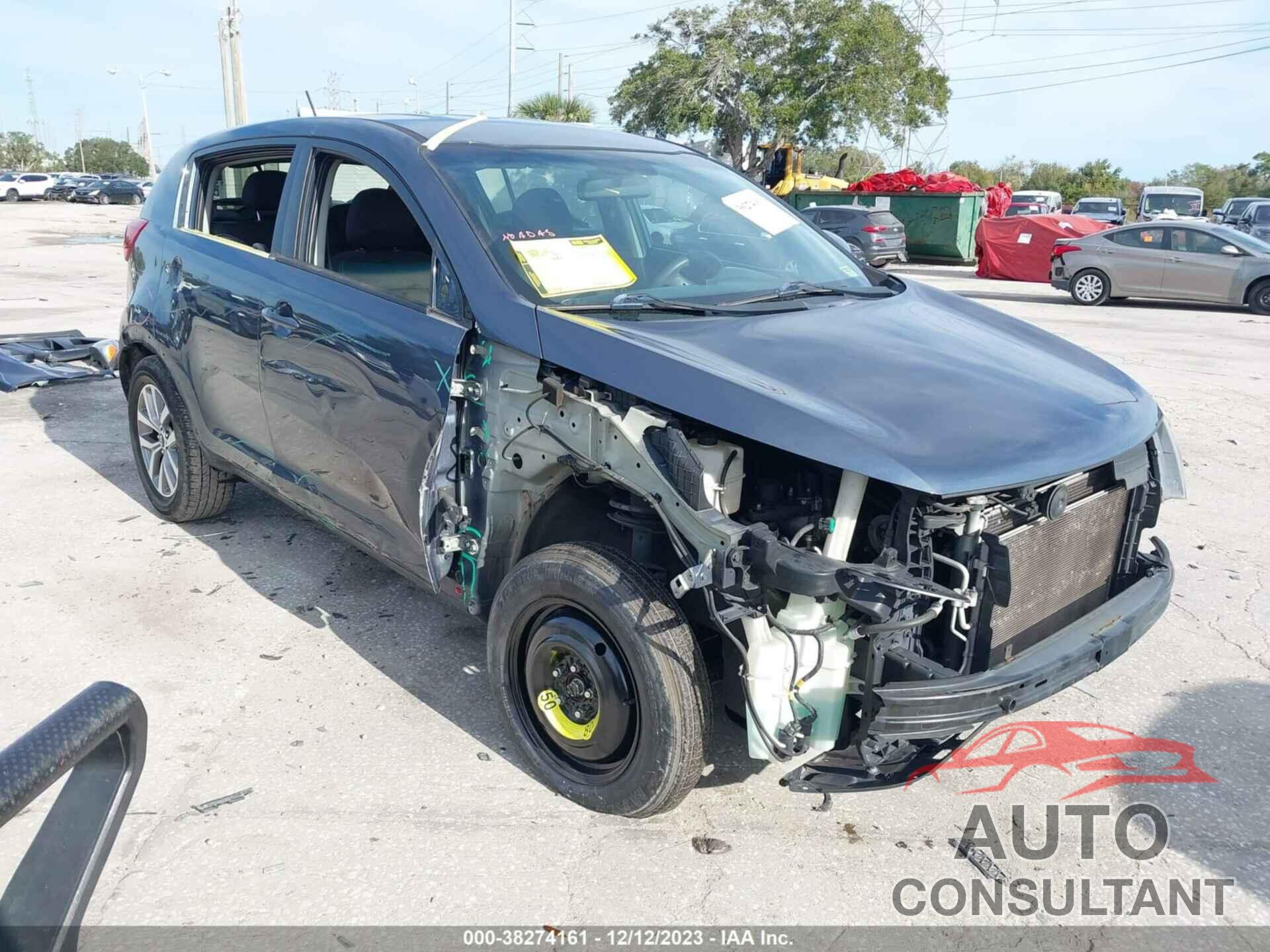 KIA SPORTAGE 2016 - KNDPB3AC8G7875539