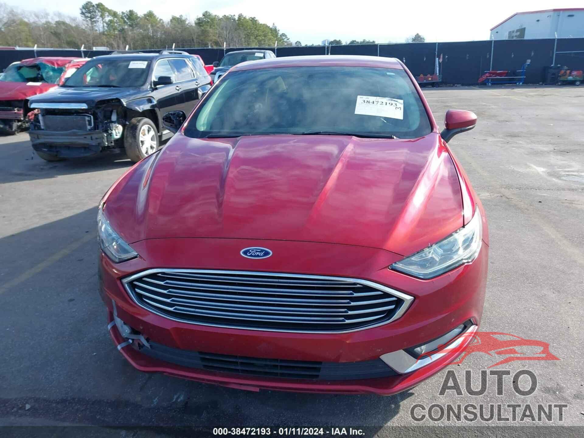 FORD FUSION 2017 - 3FA6P0G79HR161733