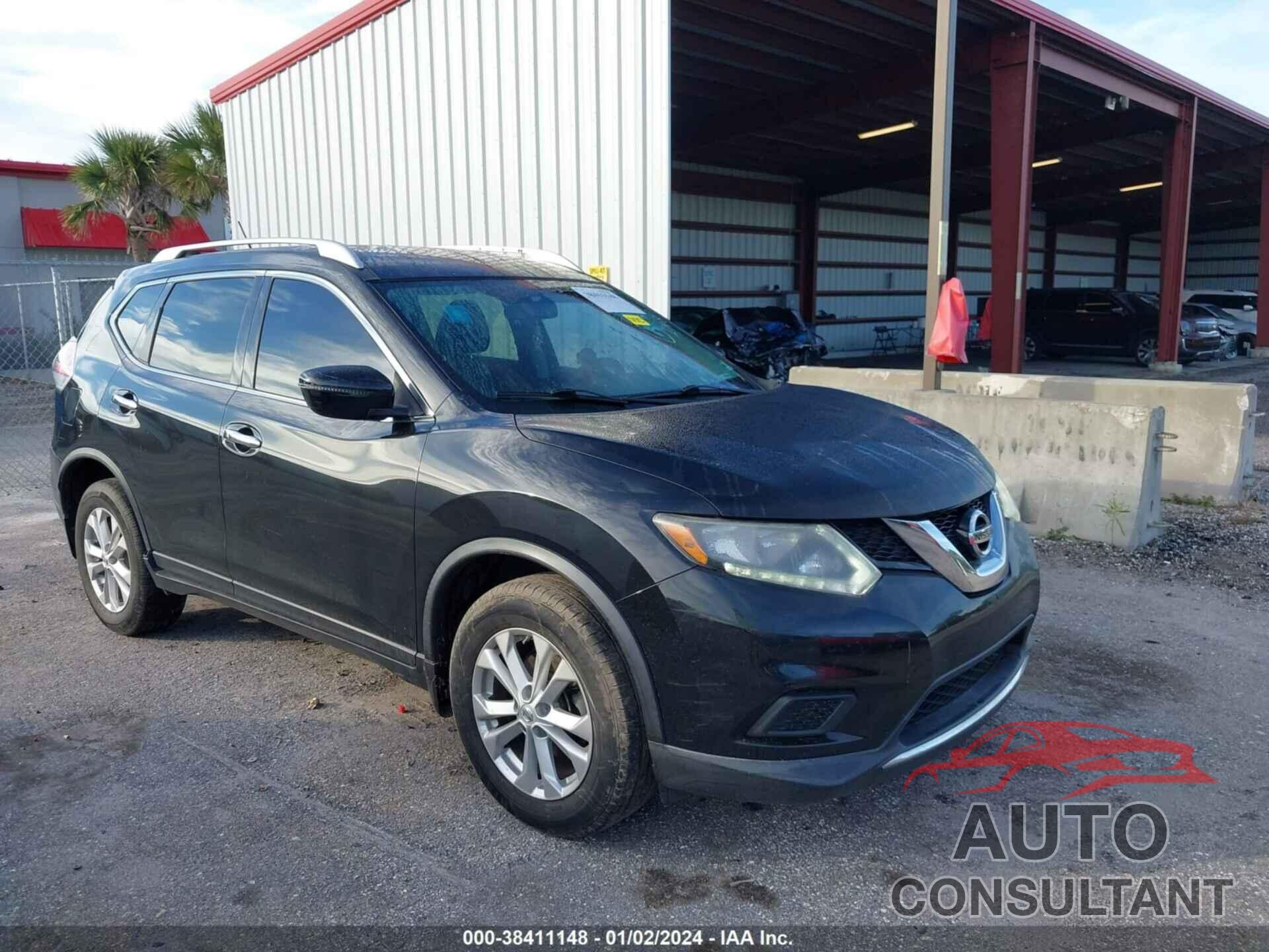 NISSAN ROGUE 2016 - KNMAT2MT4GP642170