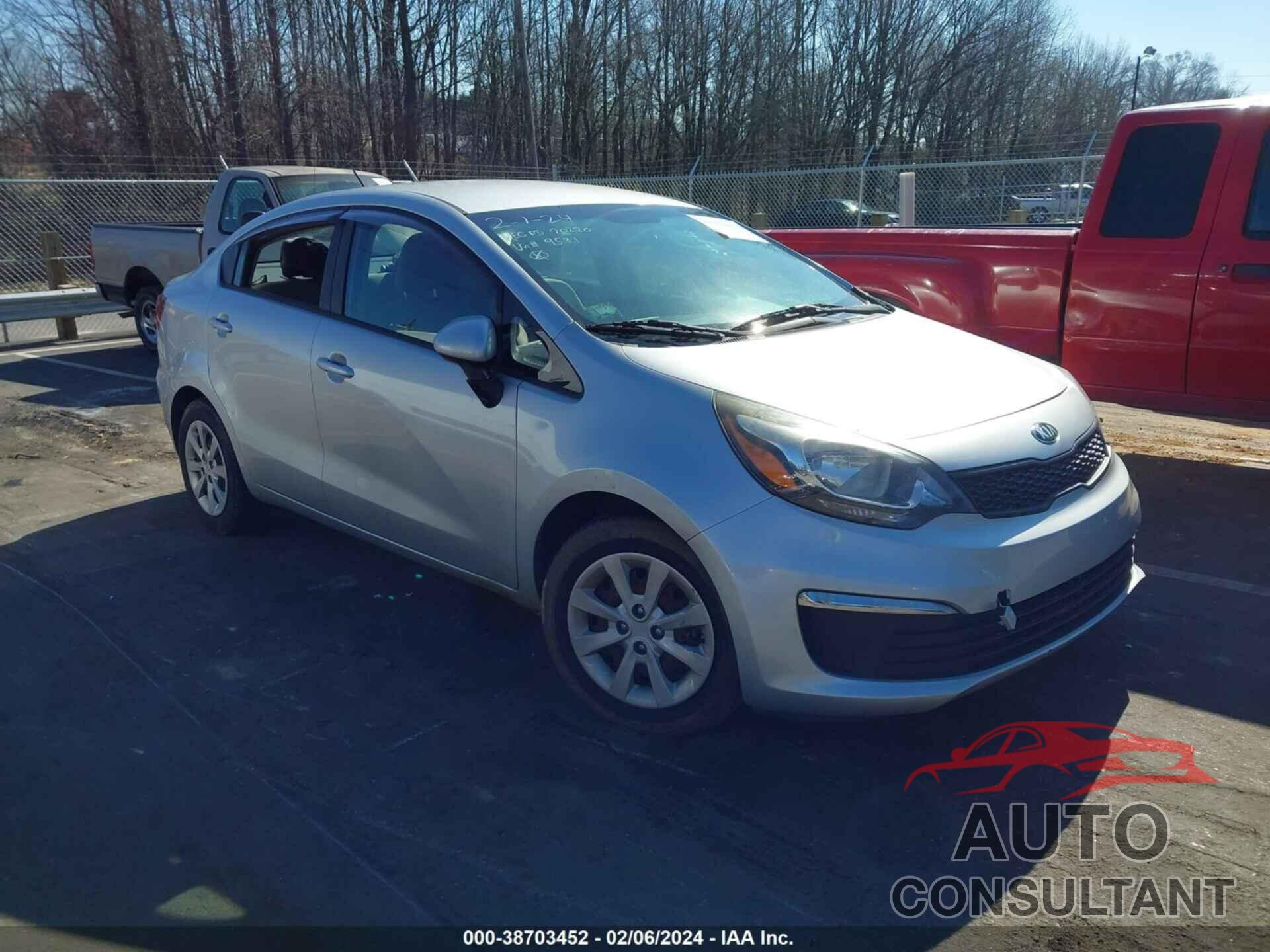 KIA RIO 2016 - KNADM4A35G6649531