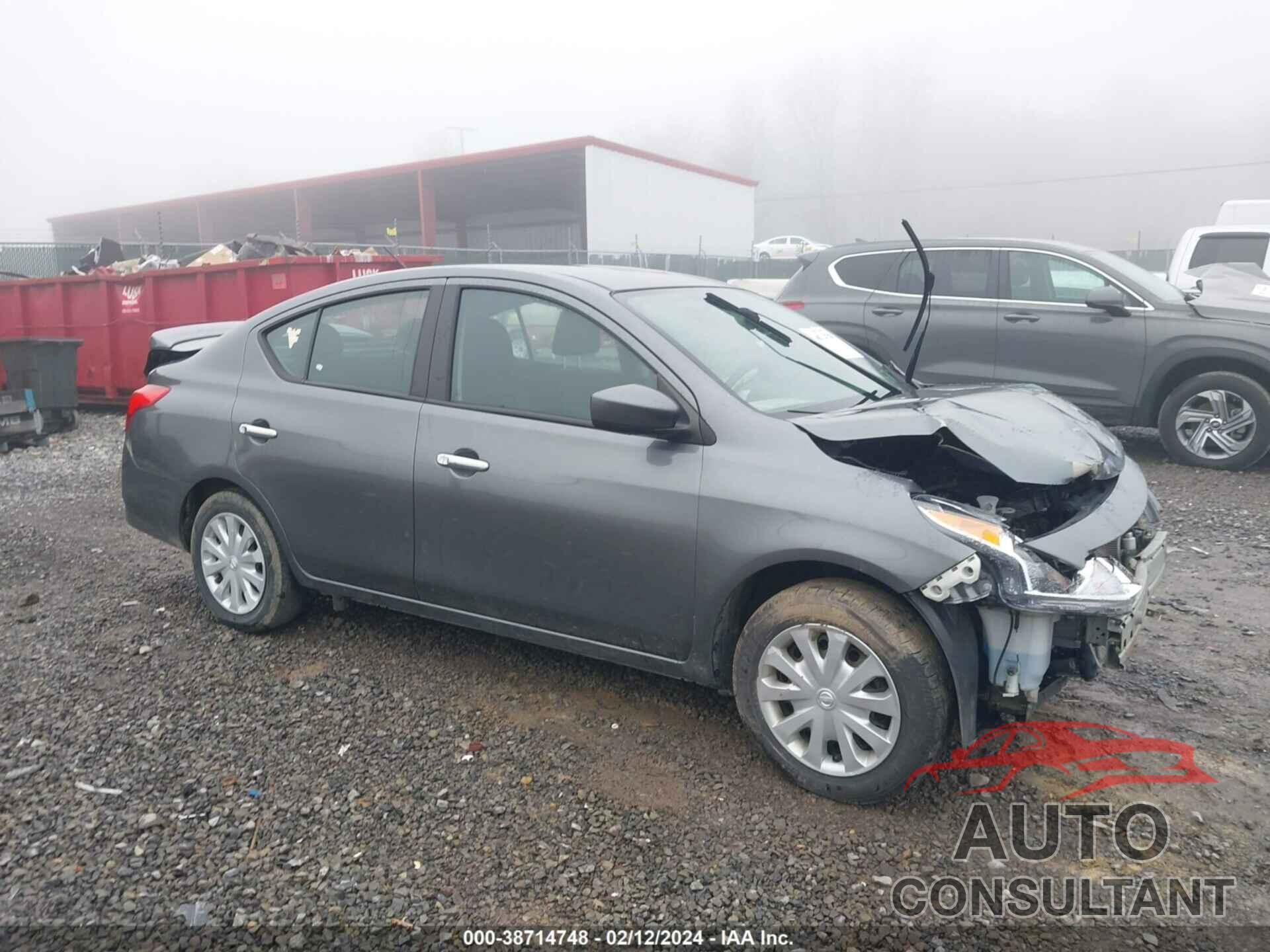 NISSAN VERSA 2019 - 3N1CN7AP5KL851738