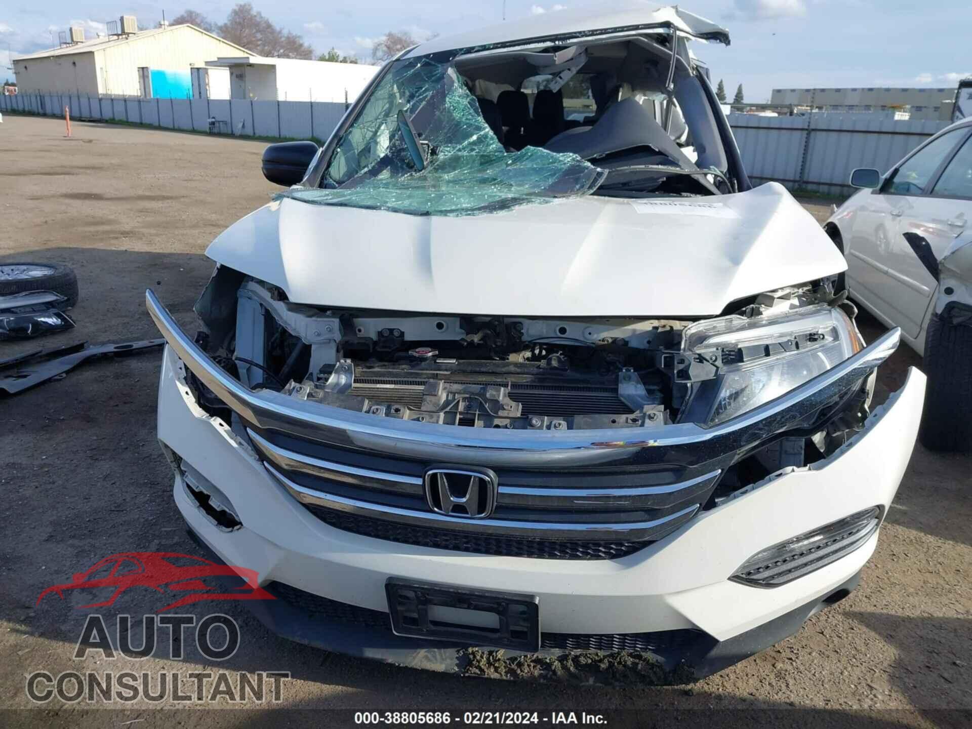 HONDA PILOT 2018 - 5FNYF5H10JB013829