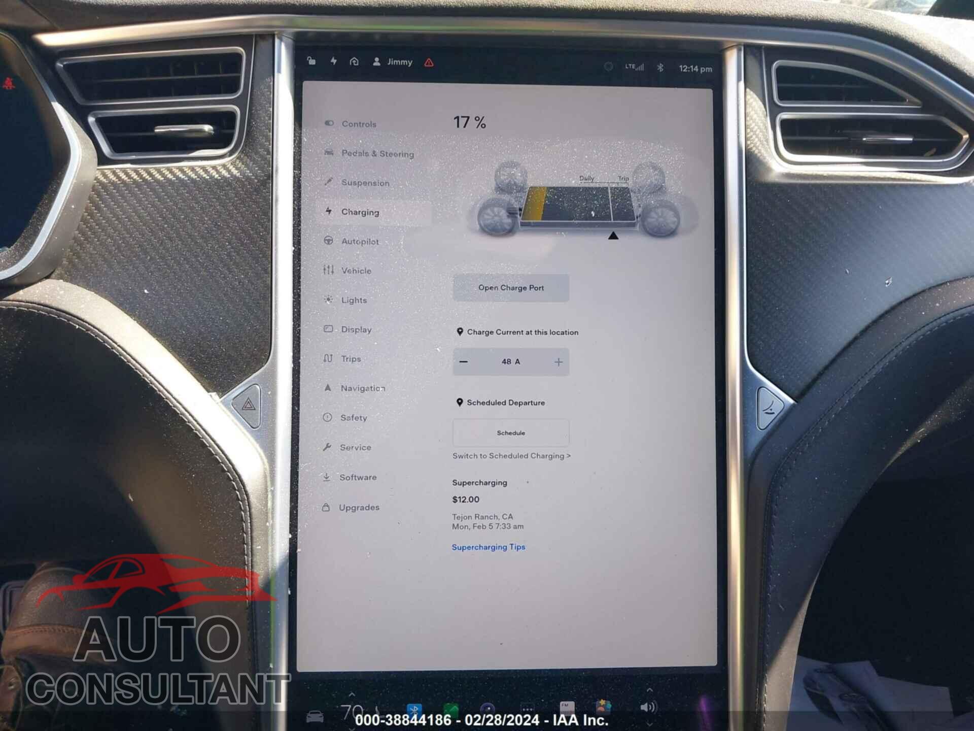 TESLA MODEL S 2017 - 5YJSA1E21HF187834