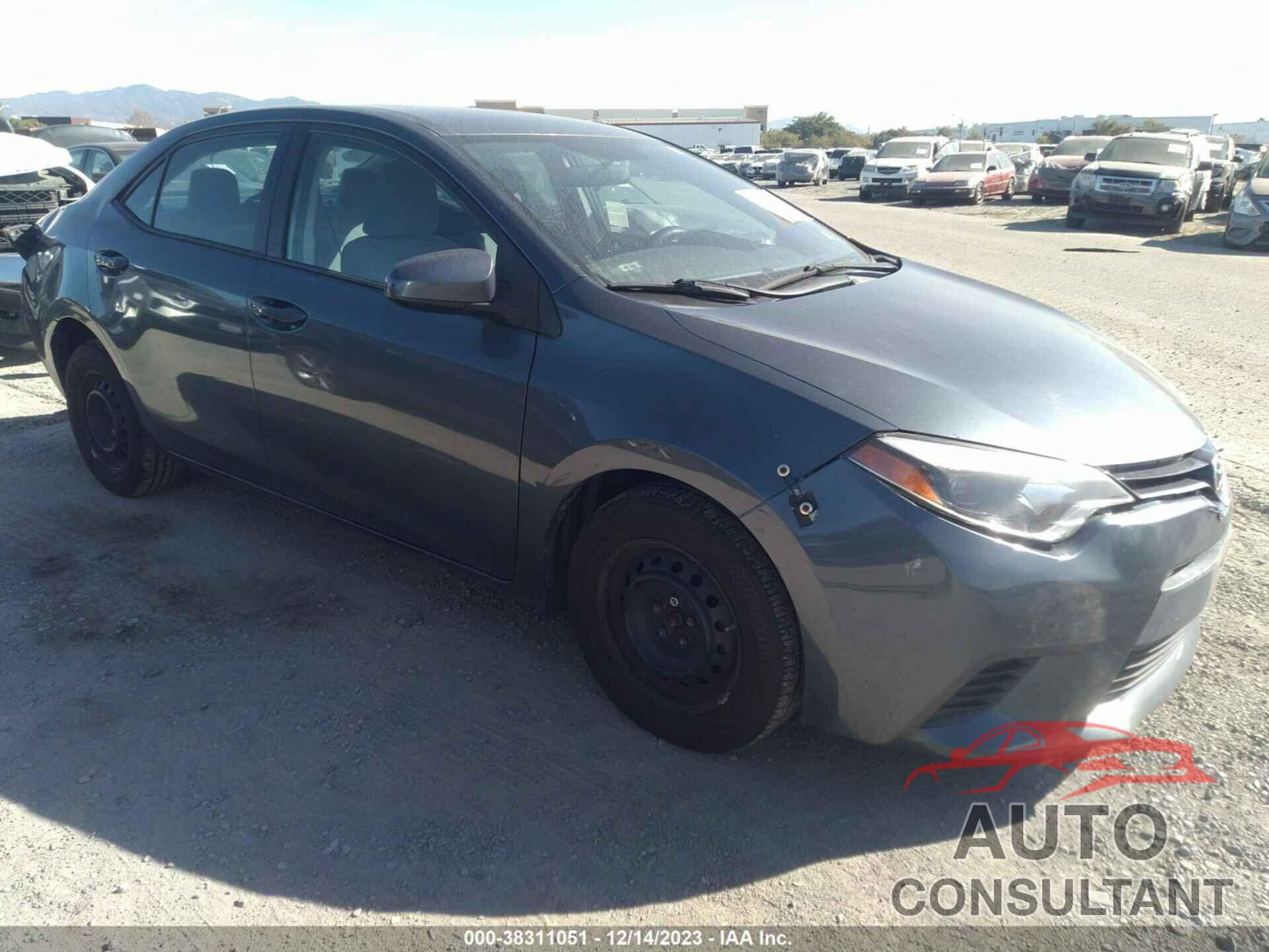 TOYOTA COROLLA 2016 - 5YFBURHE6GP407984