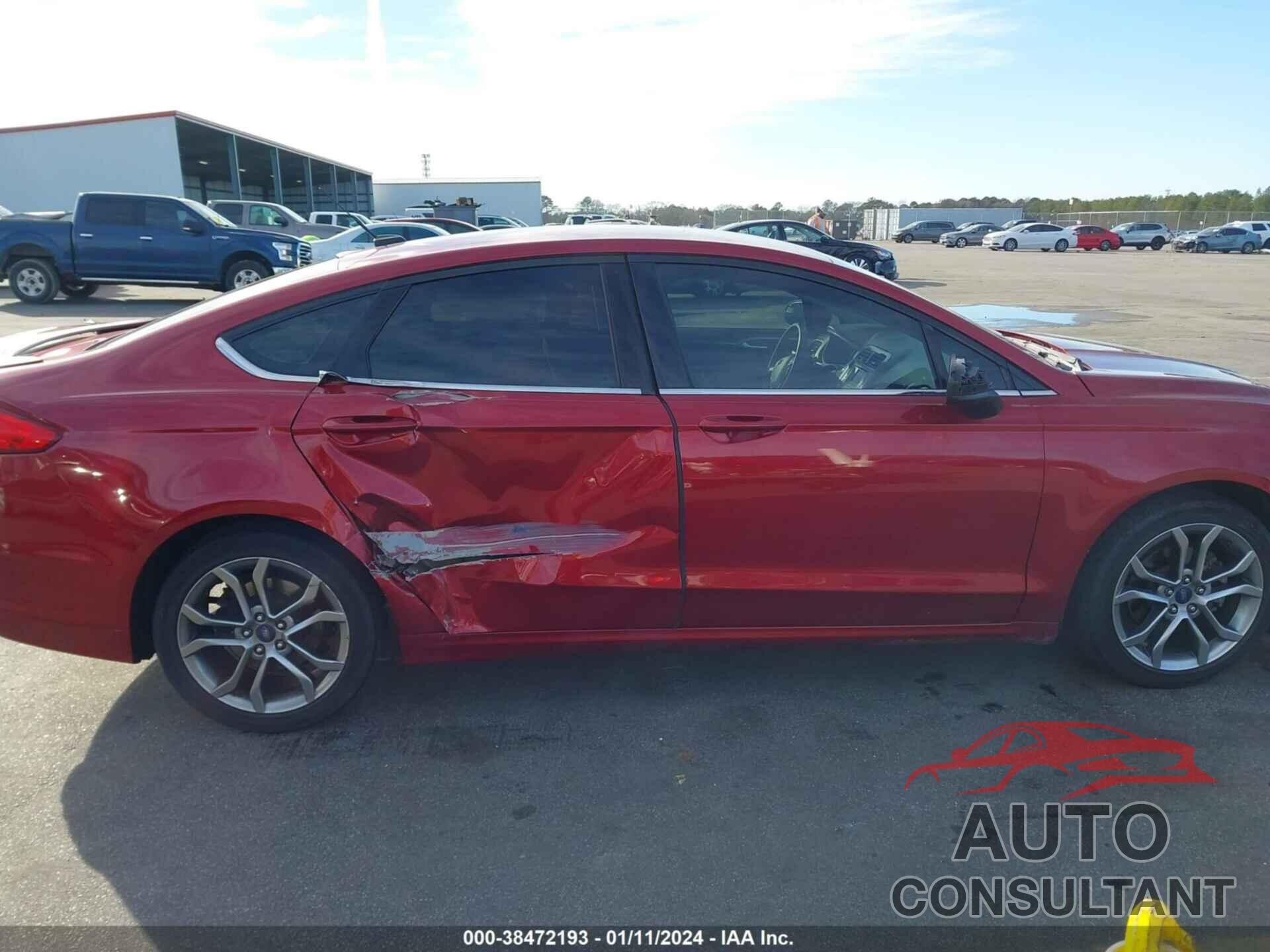 FORD FUSION 2017 - 3FA6P0G79HR161733