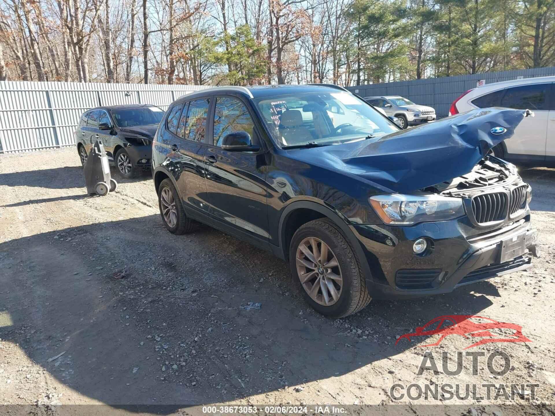 BMW X3 2017 - 5UXWX9C52H0D97709