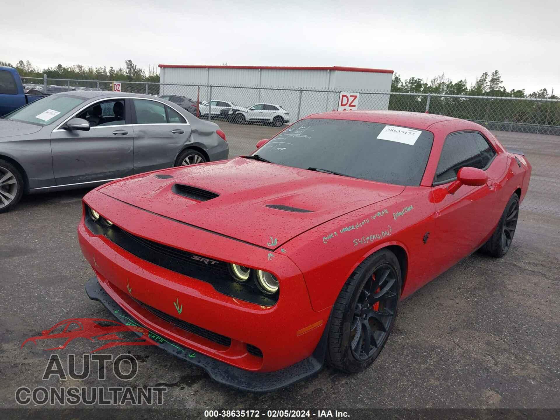 DODGE CHALLENGER 2016 - 2C3CDZC98GH335582