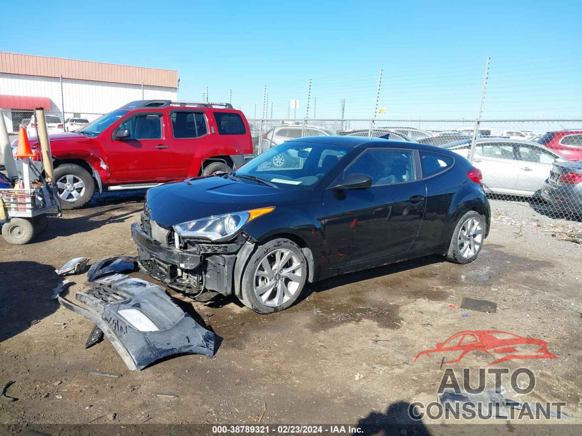 HYUNDAI VELOSTER 2017 - KMHTC6AD7HU308288