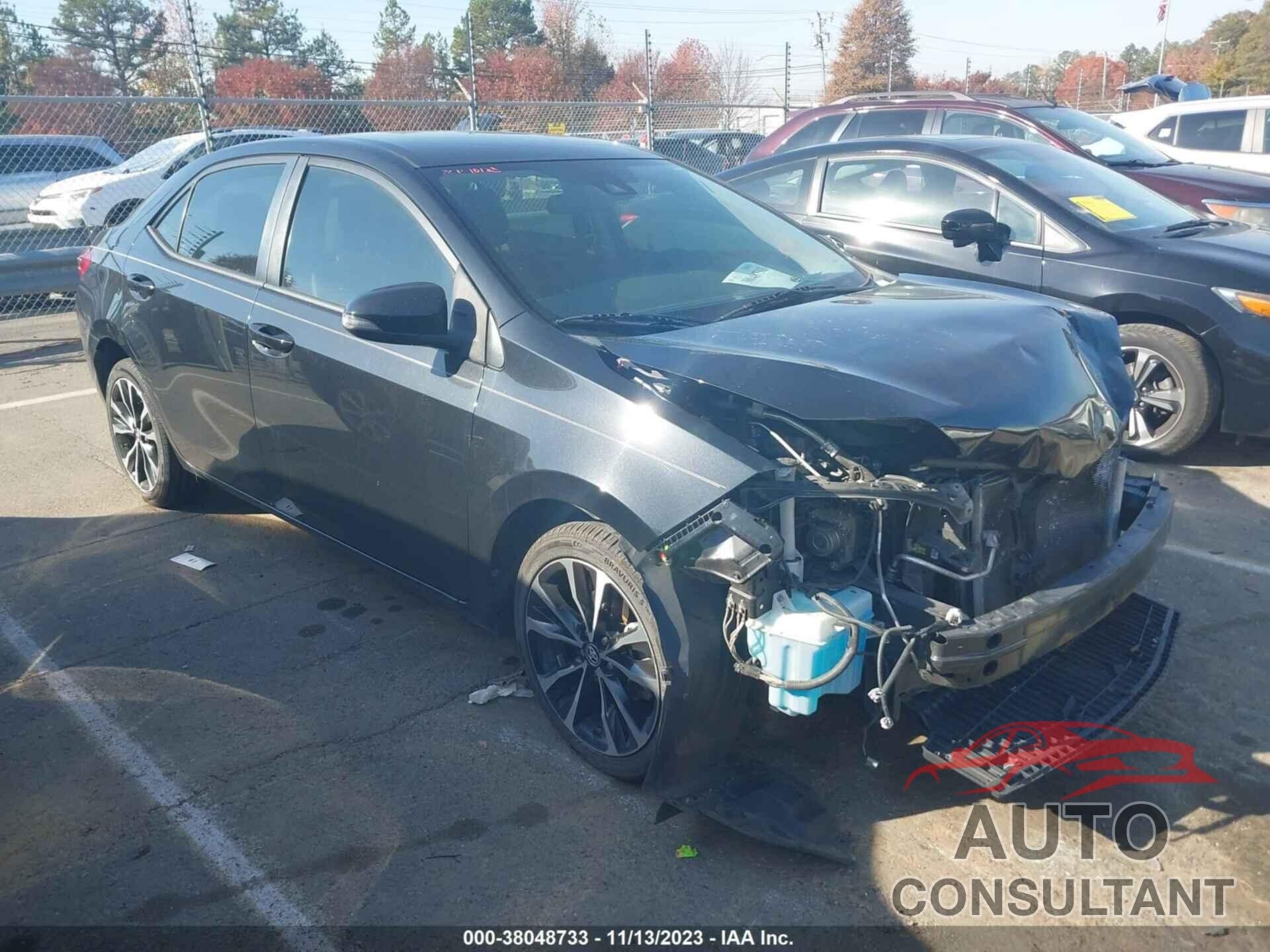 TOYOTA COROLLA 2017 - 2T1BURHE9HC785931