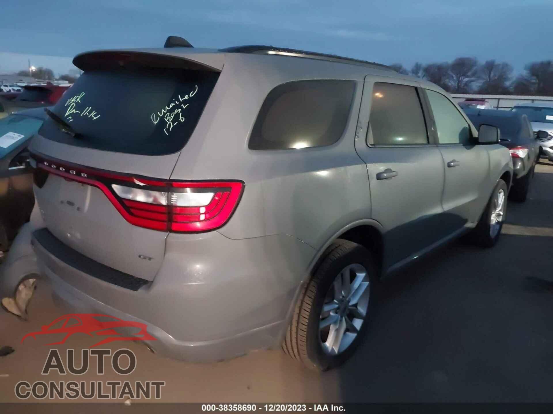 DODGE DURANGO 2023 - 1C4RDJDG3PC637207