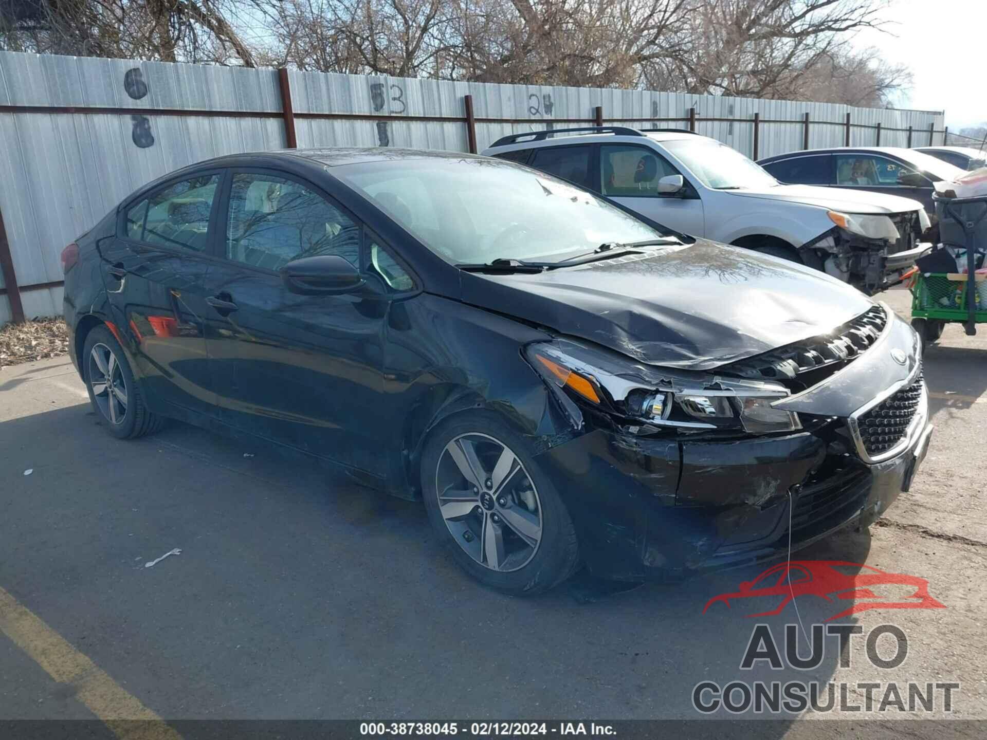 KIA FORTE 2018 - 3KPFL4A79JE244002