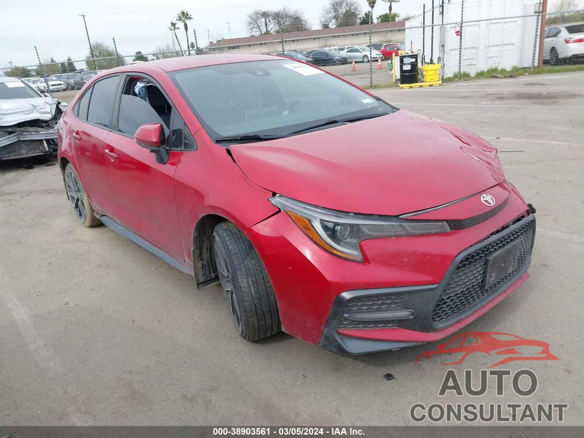 TOYOTA COROLLA 2020 - JTDS4RCE1LJ025660