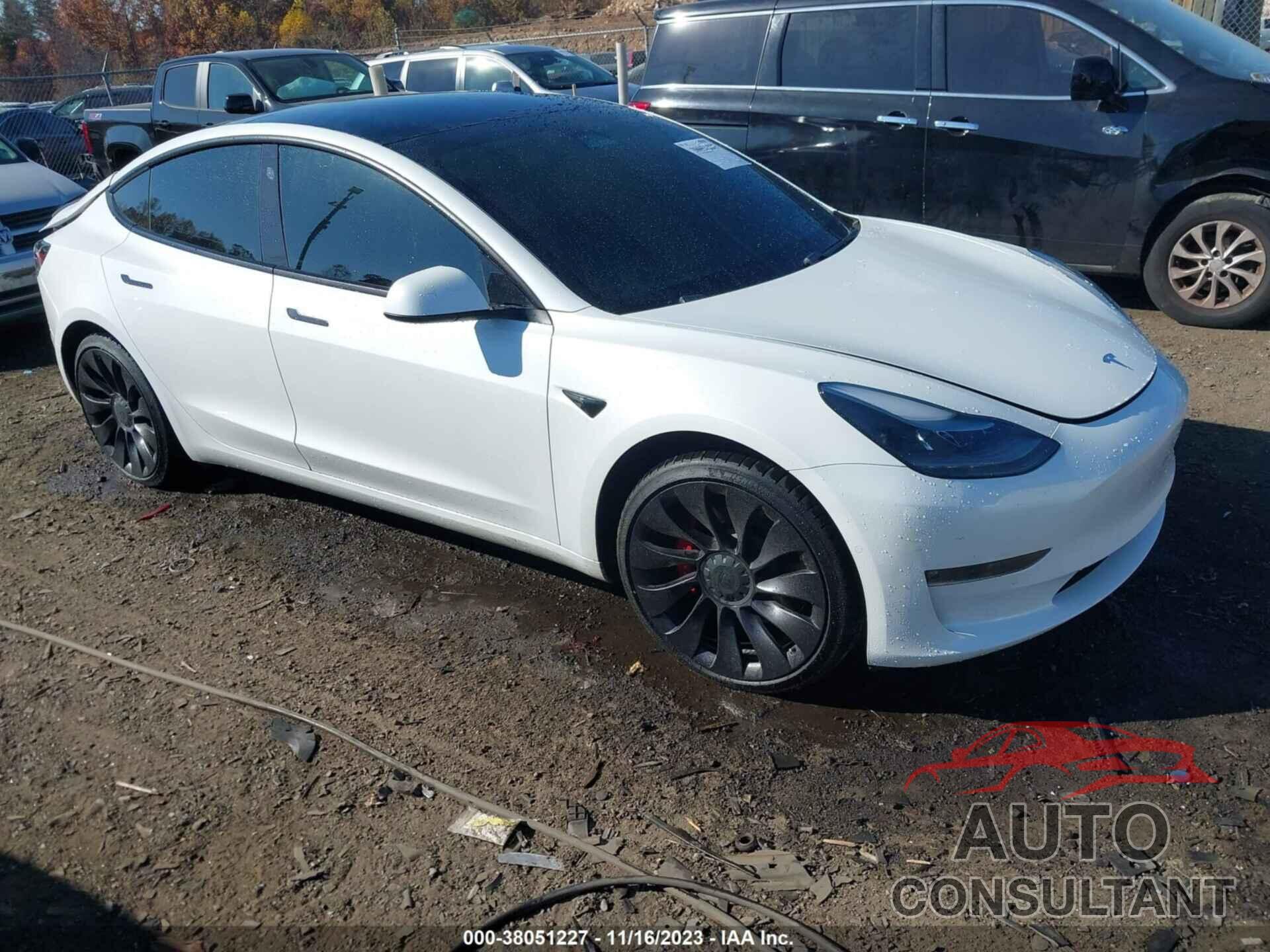 TESLA MODEL 3 2021 - 5YJ3E1EC0MF083377