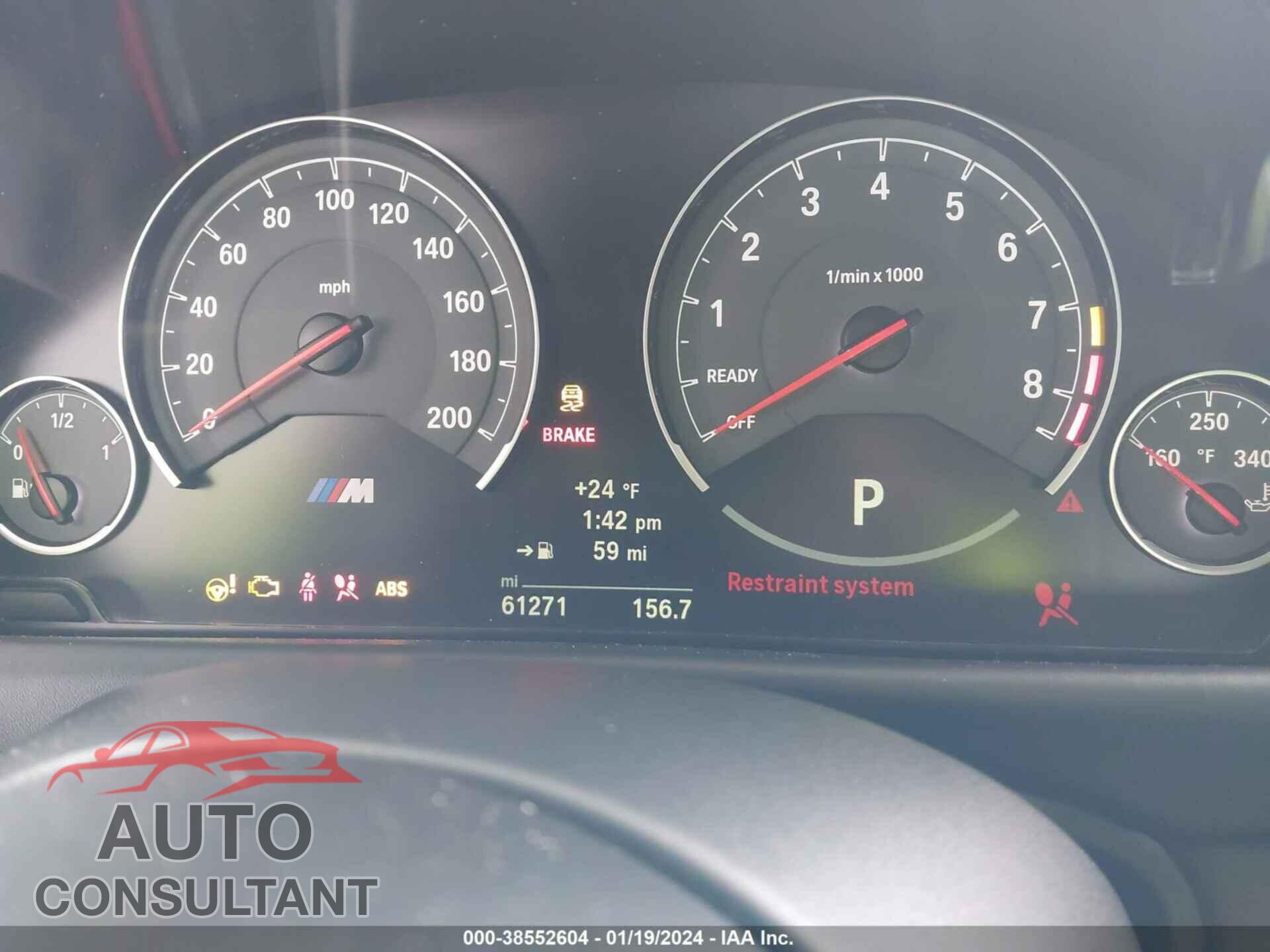 BMW M3 2016 - WBS8M9C5XG5D31616