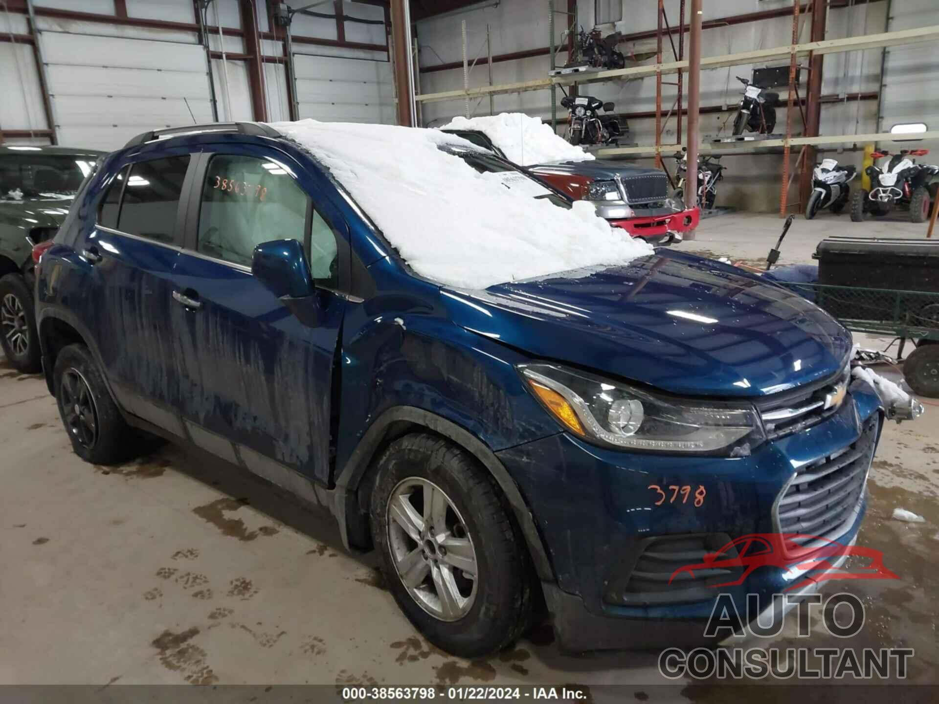 CHEVROLET TRAX 2019 - 3GNCJLSB9KL368491