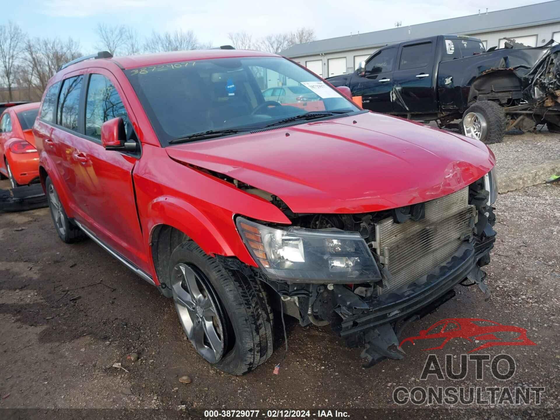 DODGE JOURNEY 2017 - 3C4PDCGG1HT542892