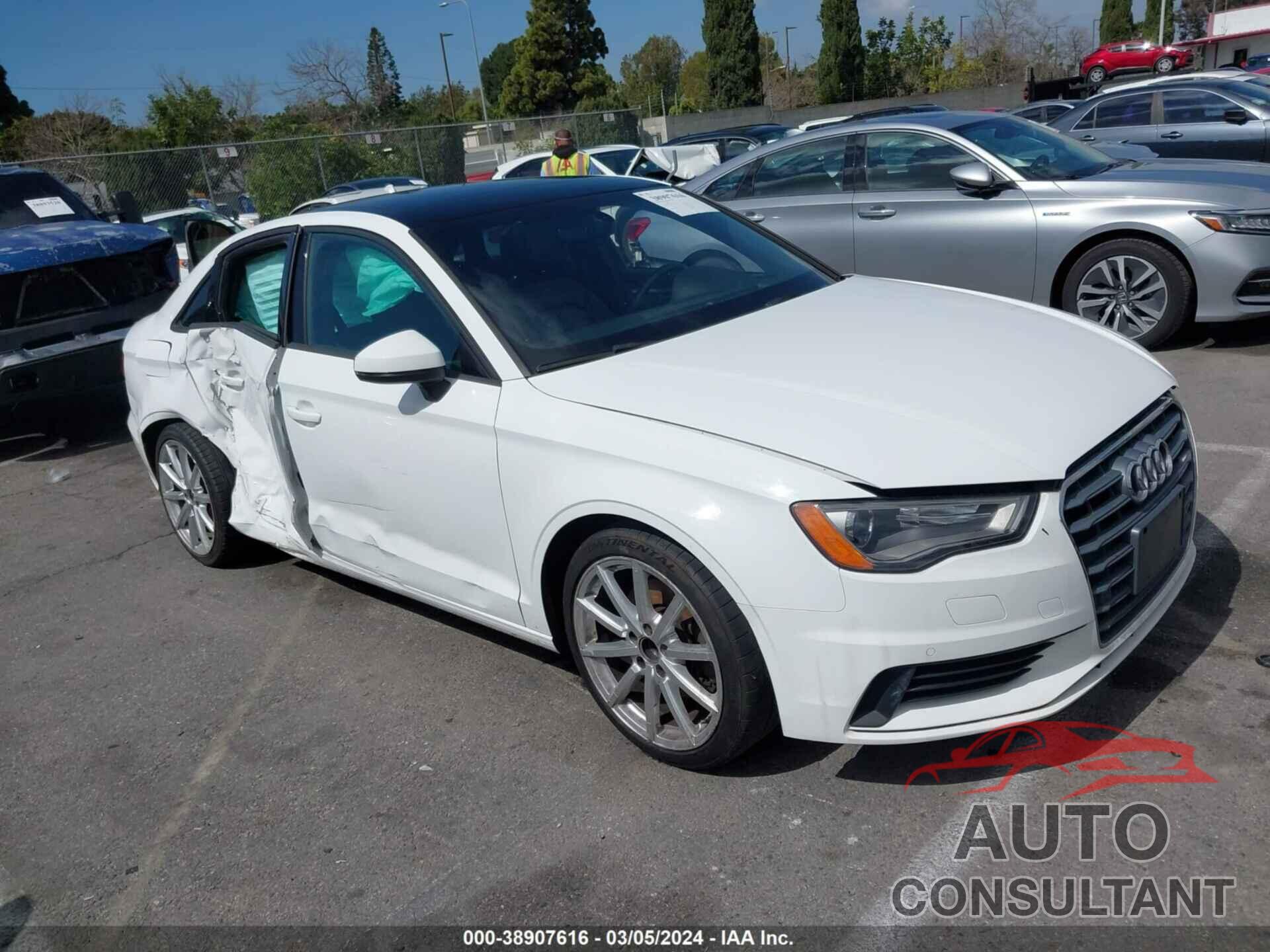 AUDI A3 2016 - WAUA7GFF3G1066189