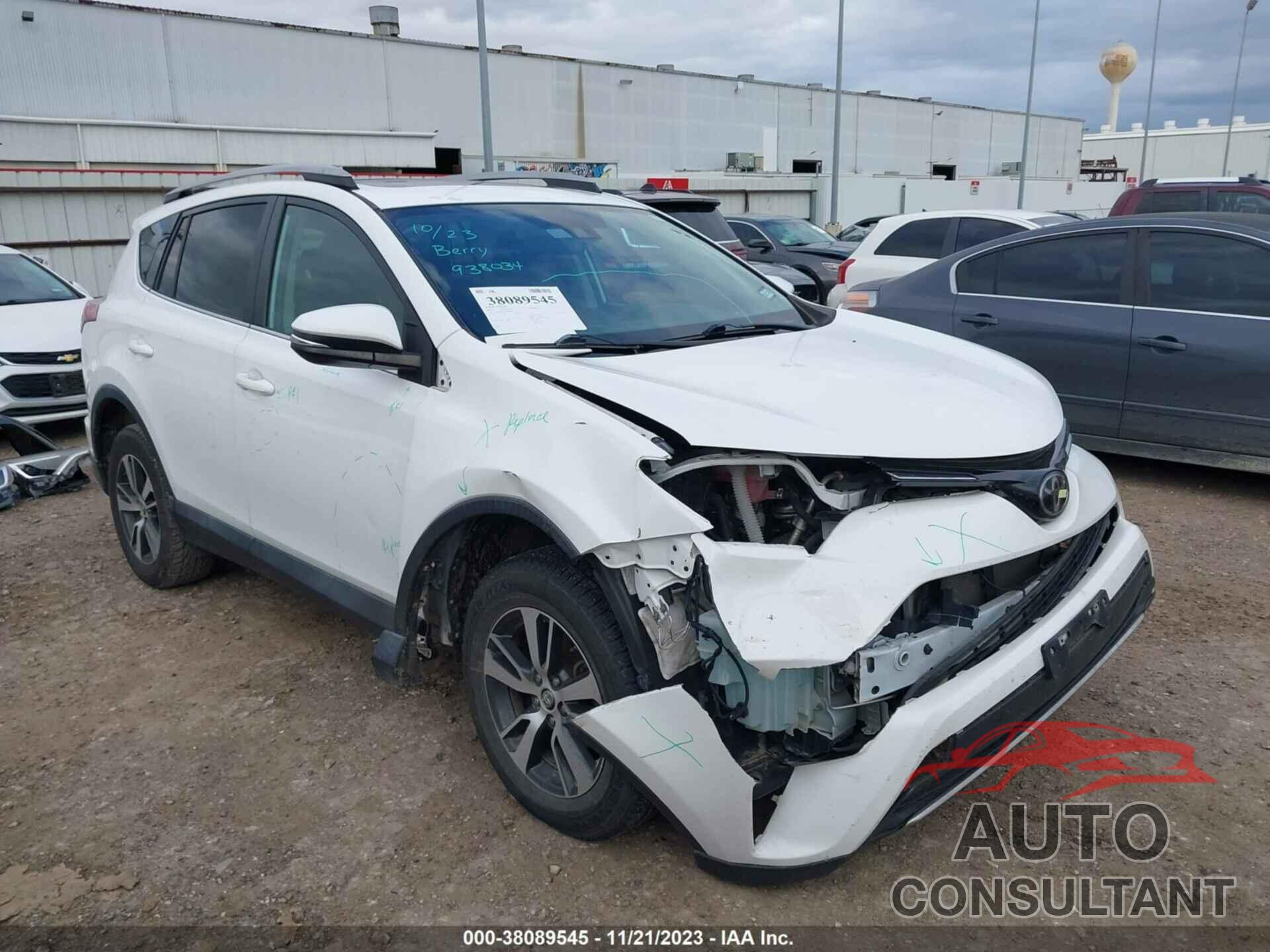 TOYOTA RAV4 2018 - 2T3WFREV5JW409819