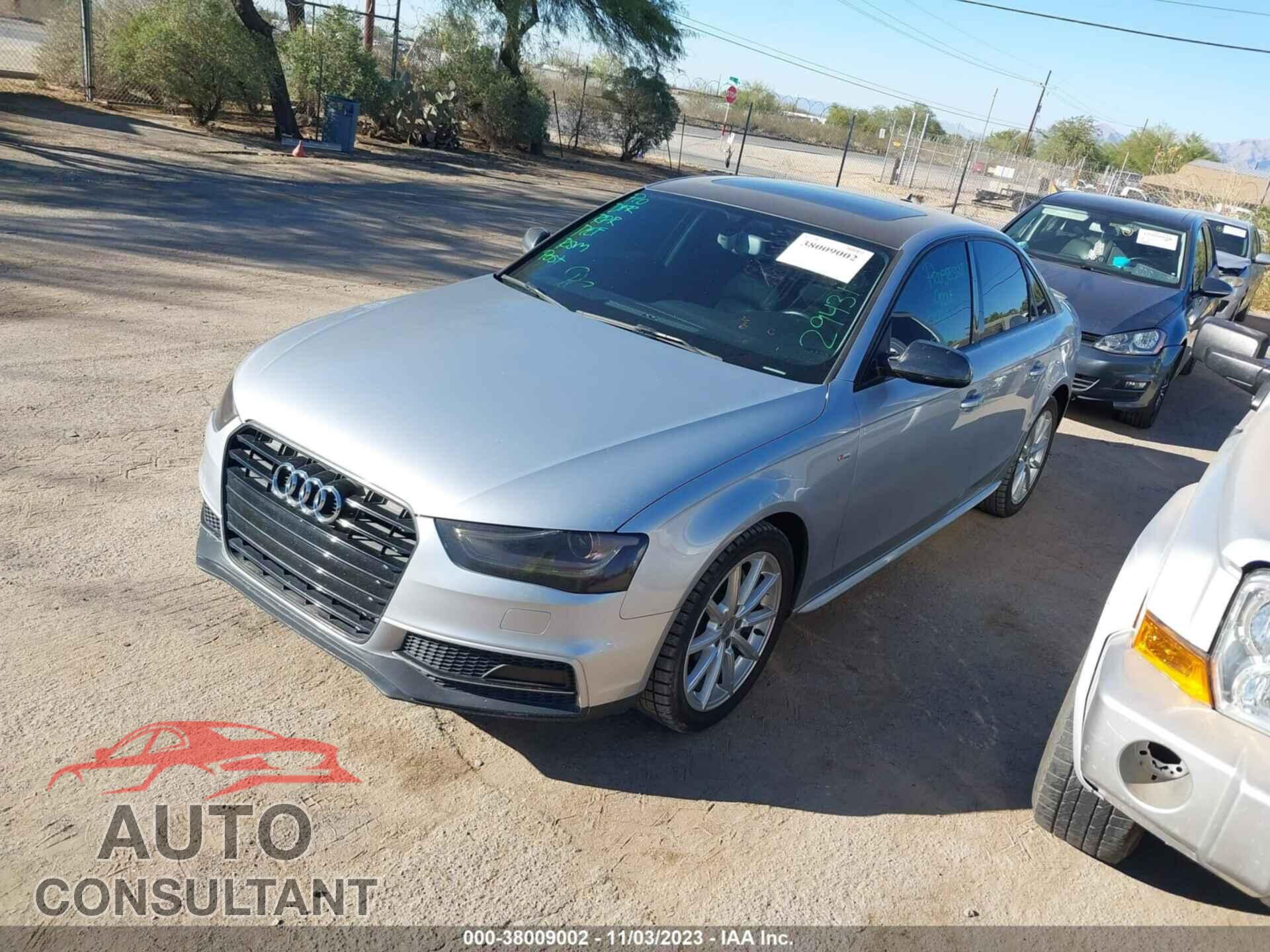 AUDI A4 2016 - WAUEFAFL0GN011523