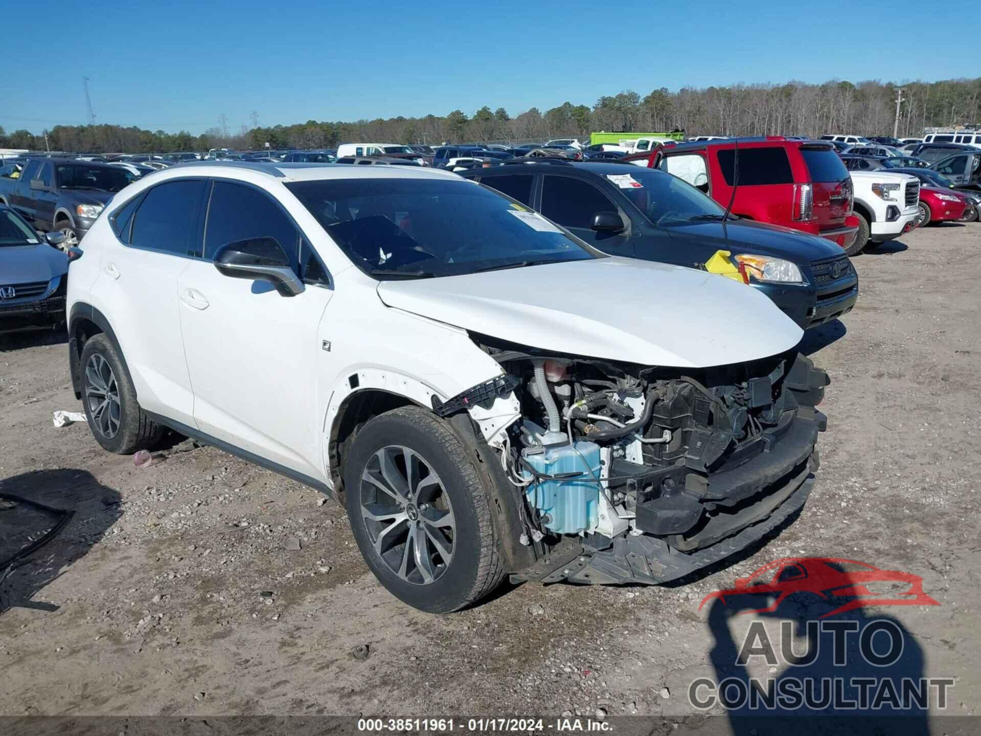 LEXUS NX 200T 2016 - JTJBARBZ8G2072873