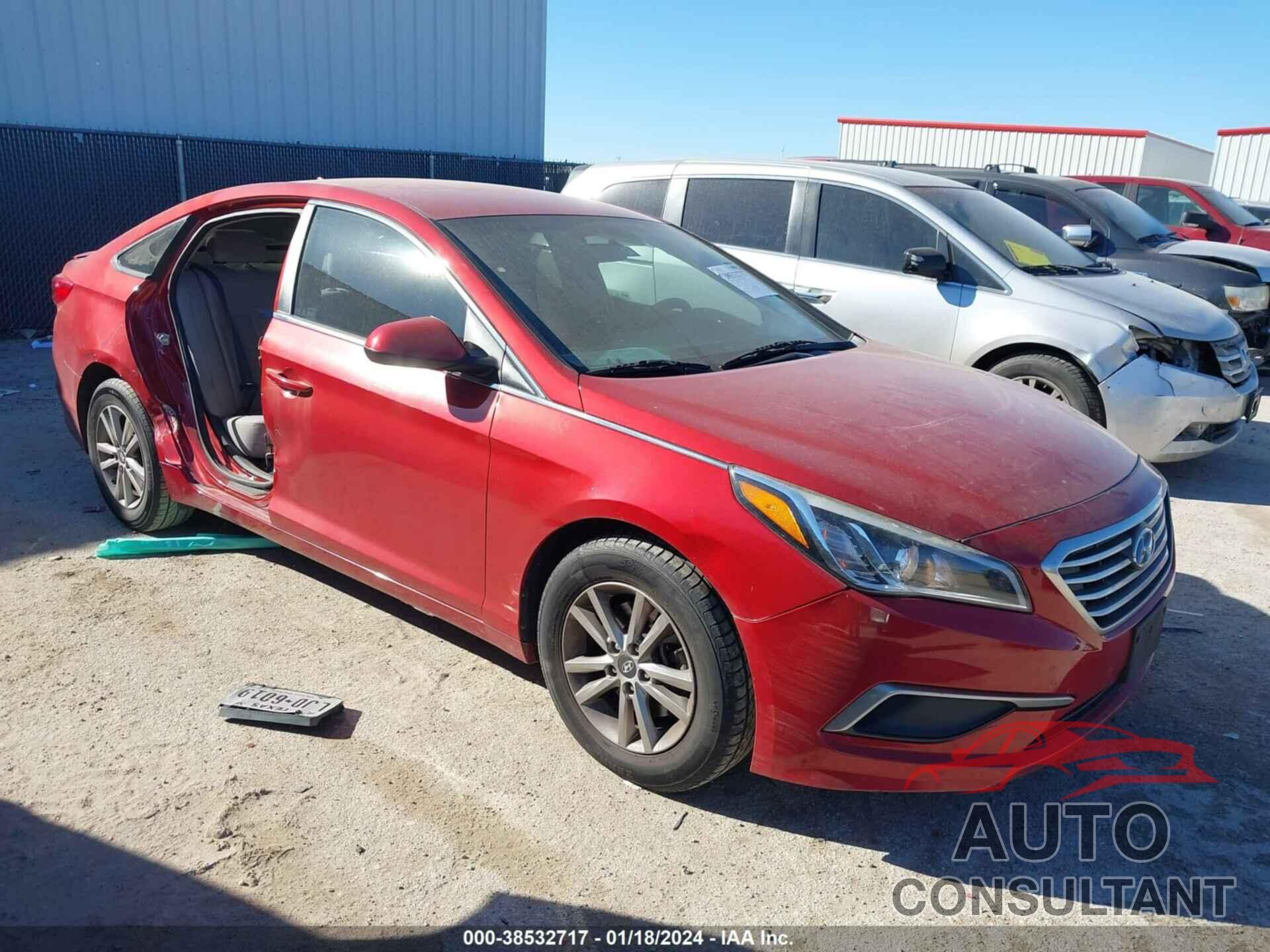 HYUNDAI SONATA 2017 - 5NPE24AF5HH485437