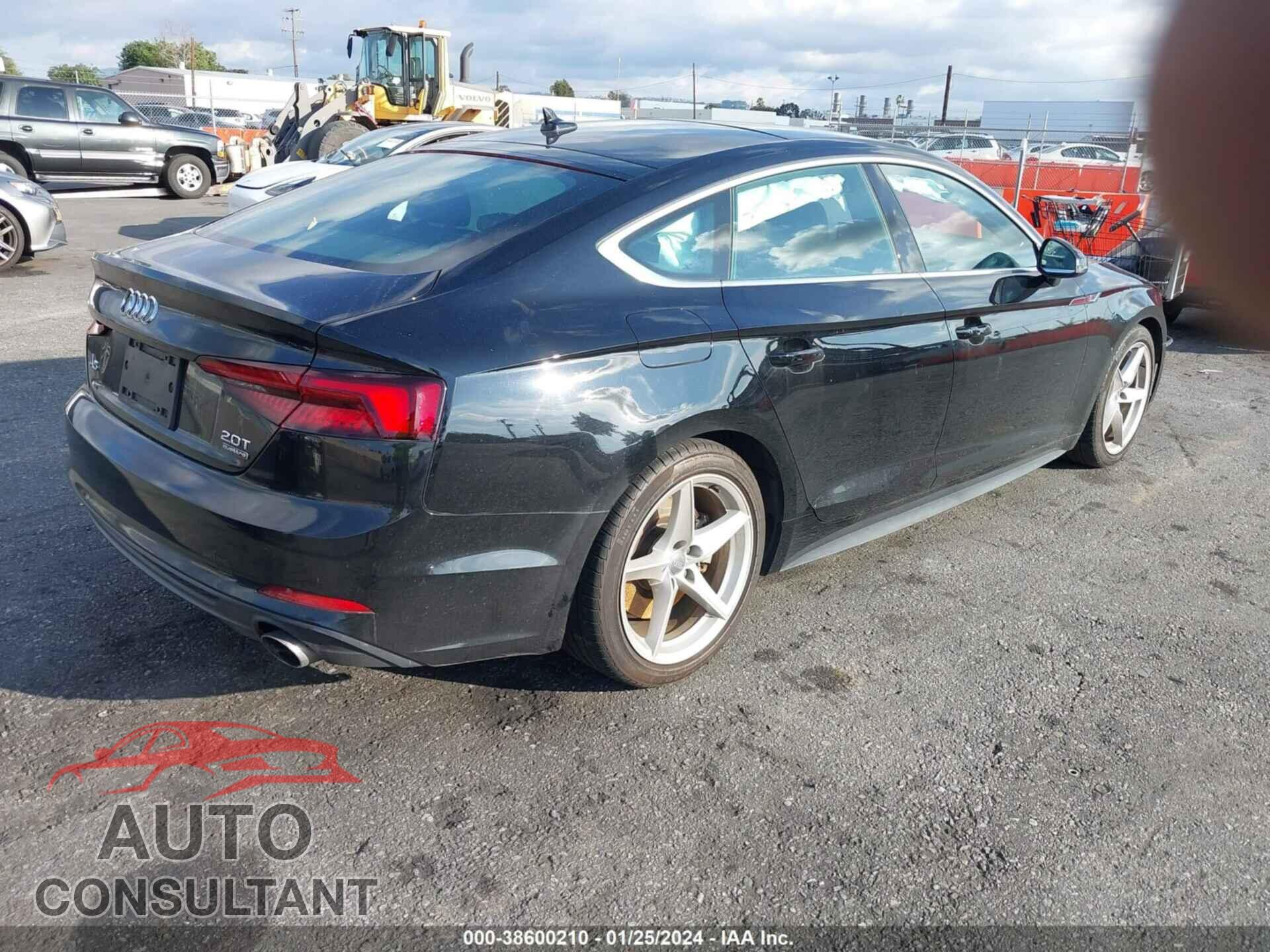 AUDI A5 2018 - WAUDNCF51JA121037