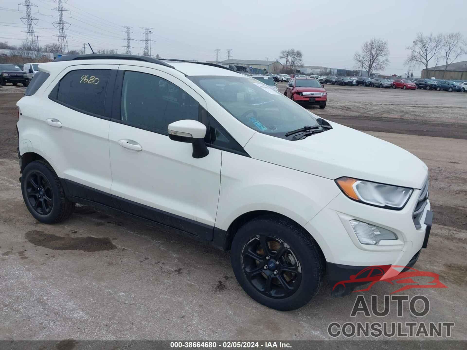 FORD ECOSPORT 2019 - MAJ3S2GEXKC283812