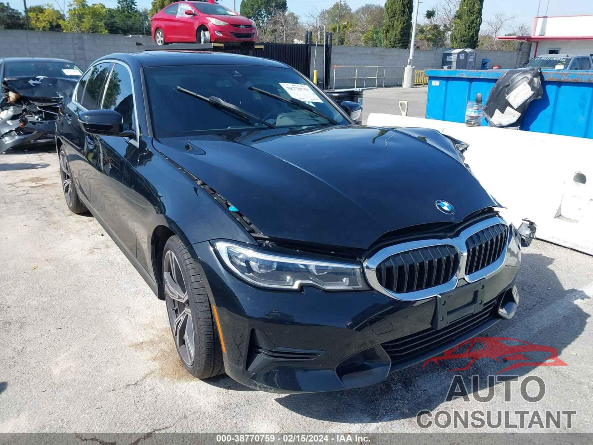 BMW 330I 2019 - 3MW5R1J59K8A04100